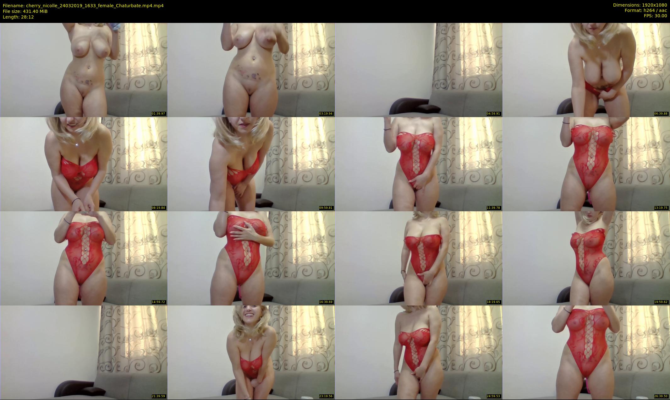 cherry_nicolle — 29 minute Chaturbate female cam show recording, 1080p, Mar 24, 2019