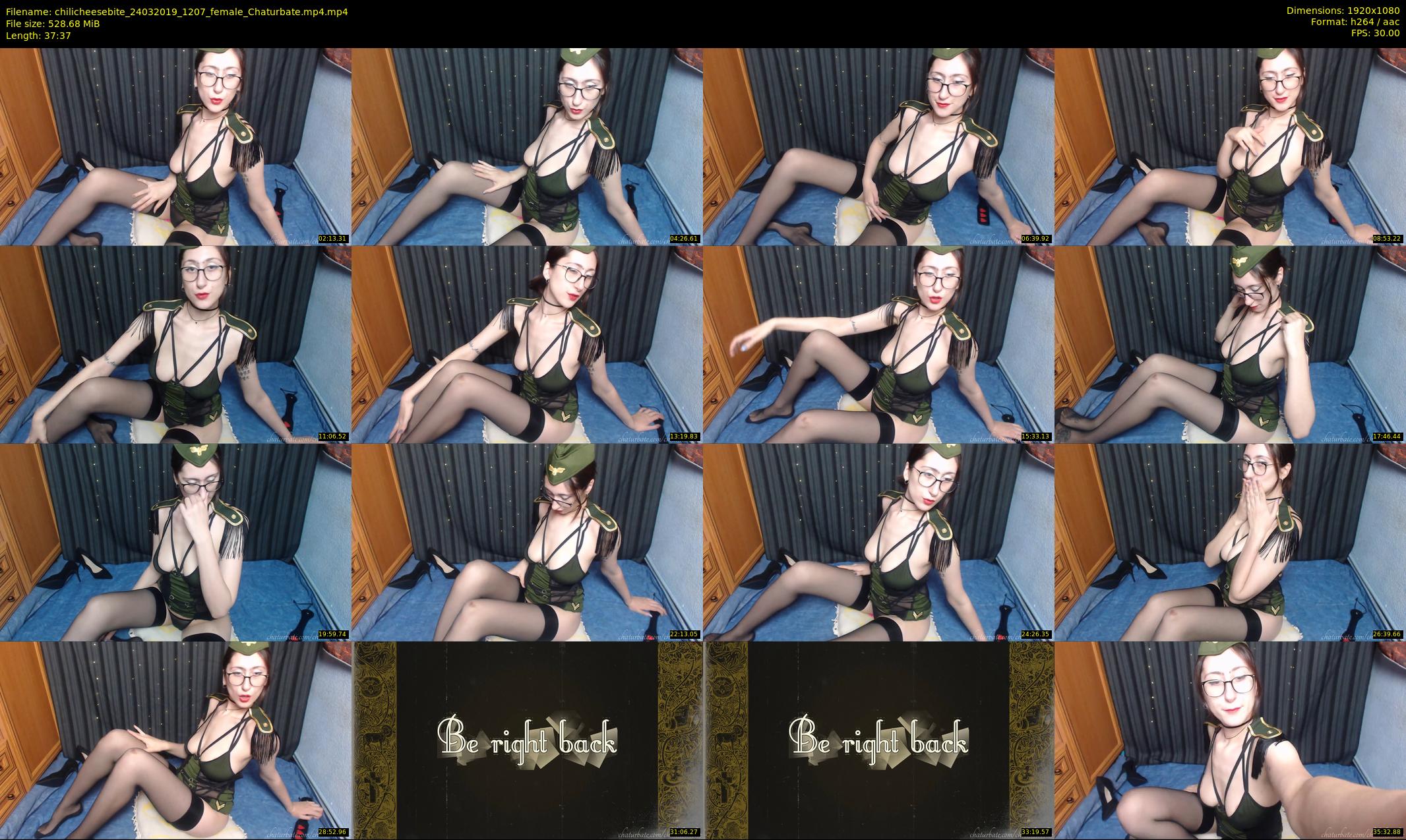 chilicheesebite — 38 minute Chaturbate female cam show recording, 1080p, Mar 24, 2019