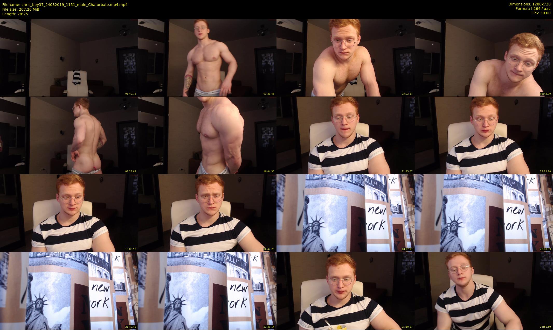 chris_boy37 — 29 minute Chaturbate male cam show recording, 720p, Mar 24, 2019