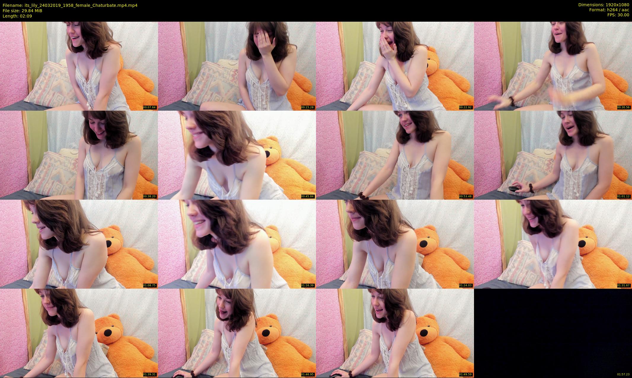 its_lily — 3 minute Chaturbate female cam show recording, 1080p, Mar 24, 2019