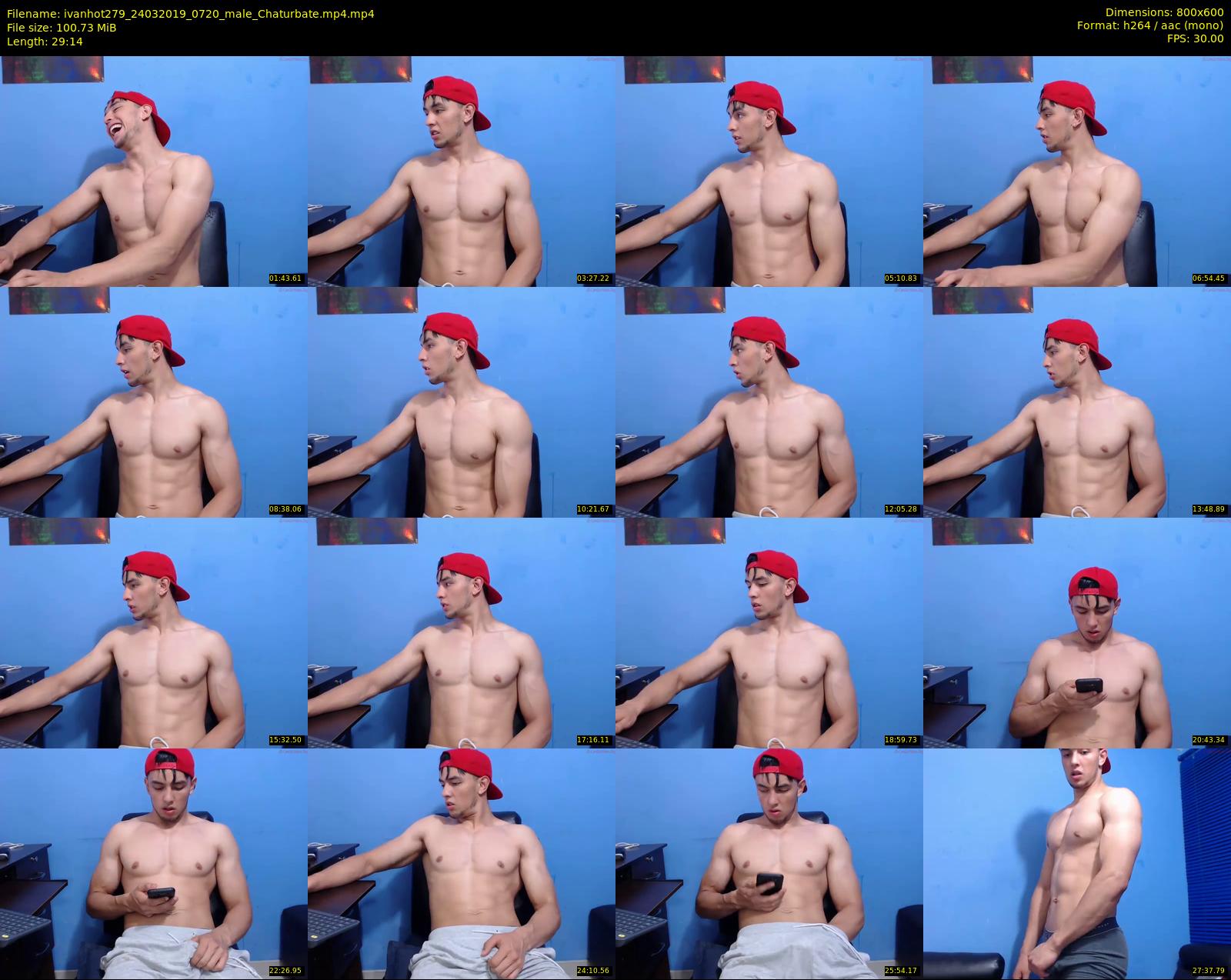 ivanhot279 — 30 minute Chaturbate male cam show recording, 480p, Mar 24, 2019