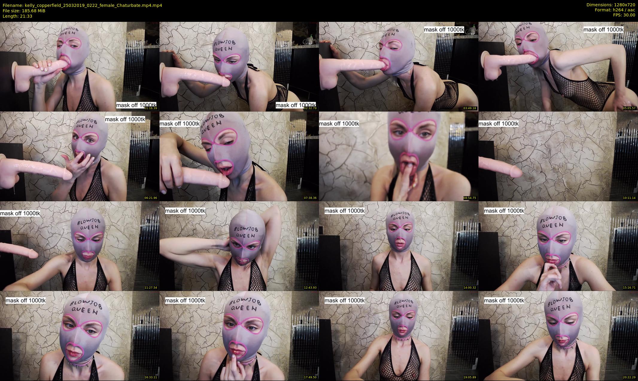 kelly_copperfield — 22 minute Chaturbate female cam show recording, 720p, Mar 25, 2019