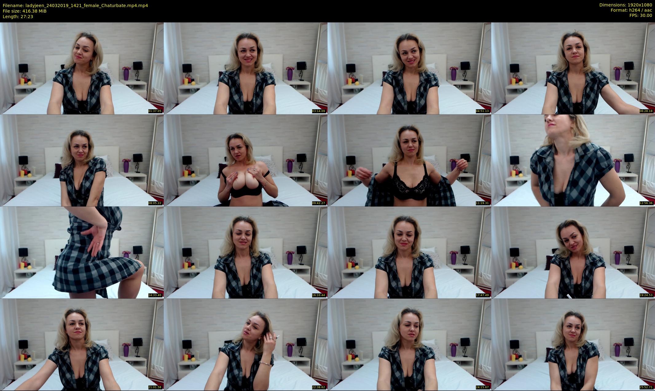 ladyjeen — 28 minute Chaturbate female cam show recording, 1080p, Mar 24, 2019