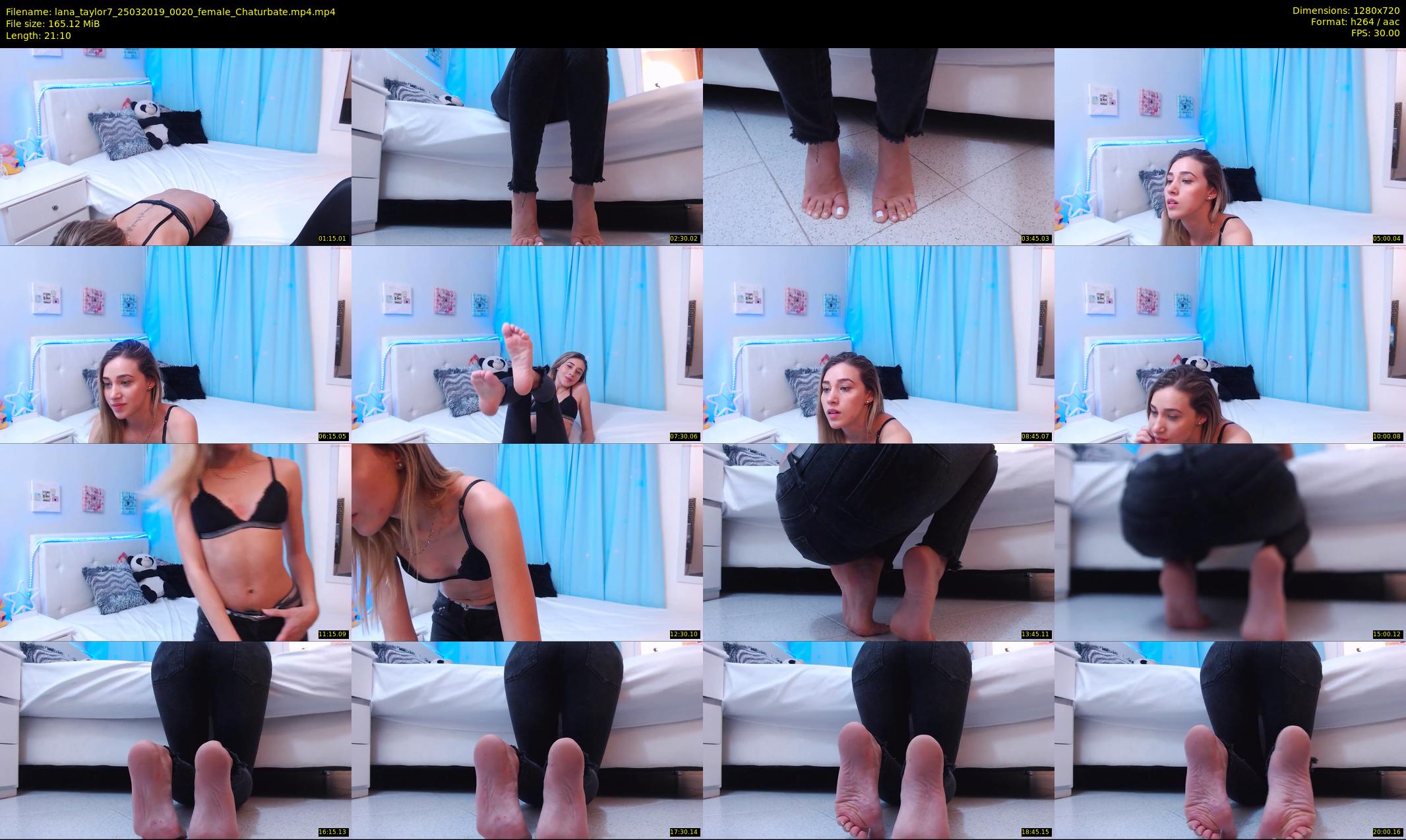 lana_taylor7 — 22 minute Chaturbate female cam show recording, 720p, Mar 25, 2019