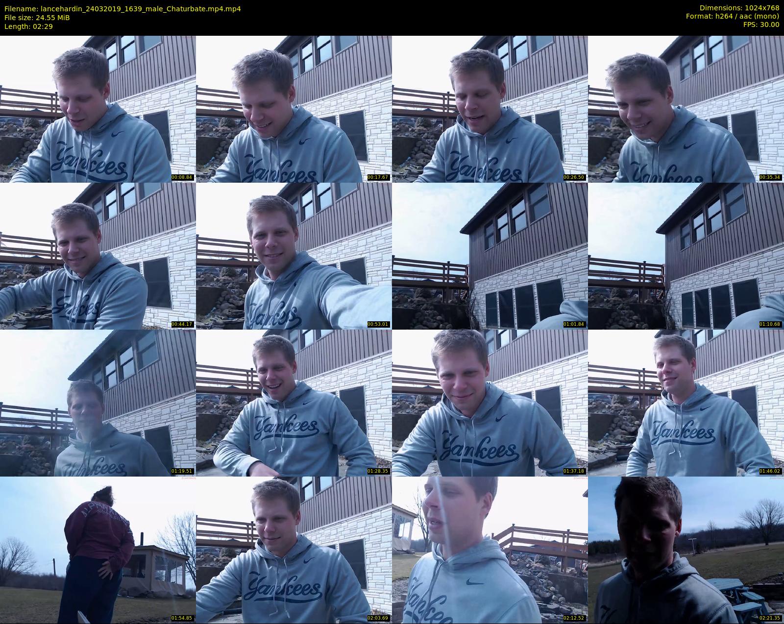 lancehardin — 3 minute Chaturbate male cam show recording, 720p, Mar 24, 2019