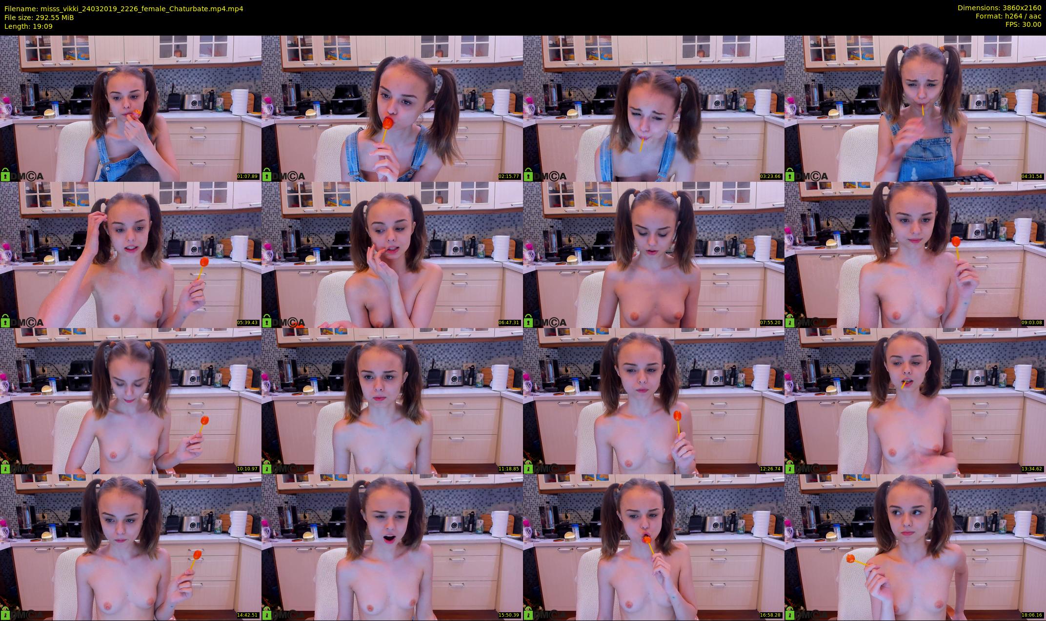 misss_vikki — 20 minute Chaturbate female cam show recording, 4K, Mar 24, 2019