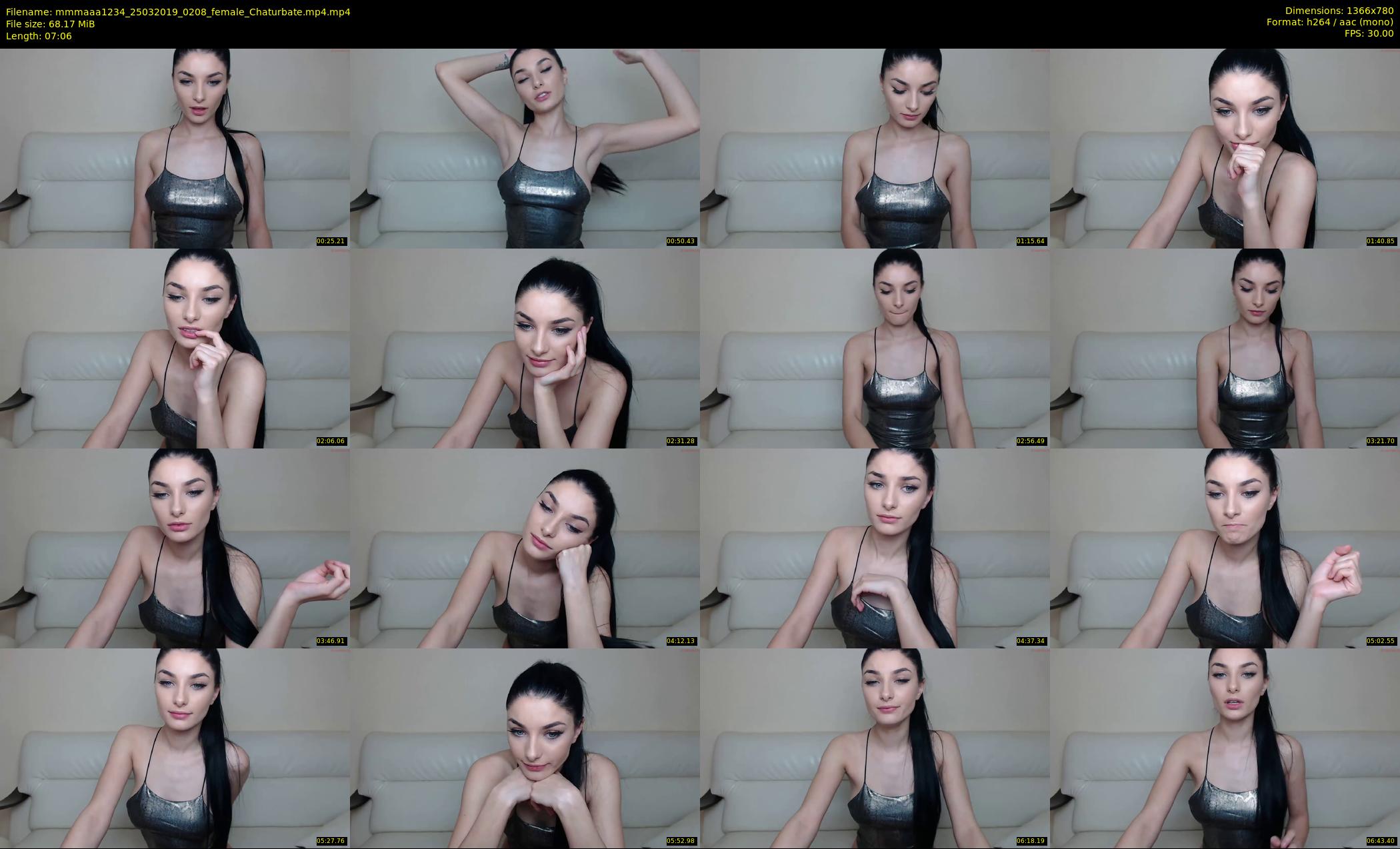 mmmaaa1234 — 8 minute Chaturbate female cam show recording, 720p, Mar 25, 2019