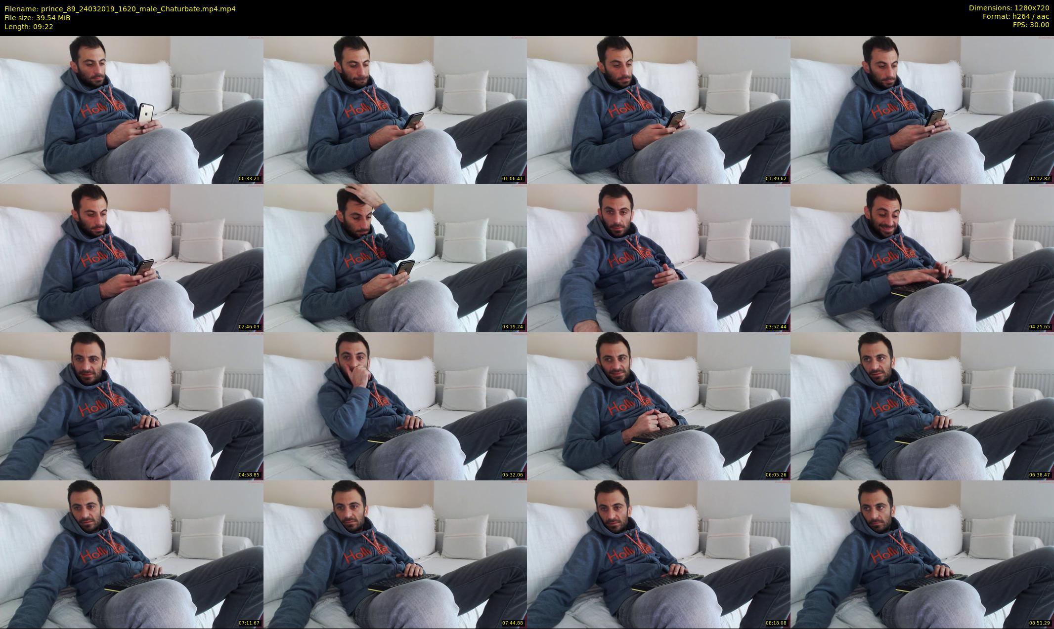 prince_89 — 10 minute Chaturbate male cam show recording, 720p, Mar 24, 2019