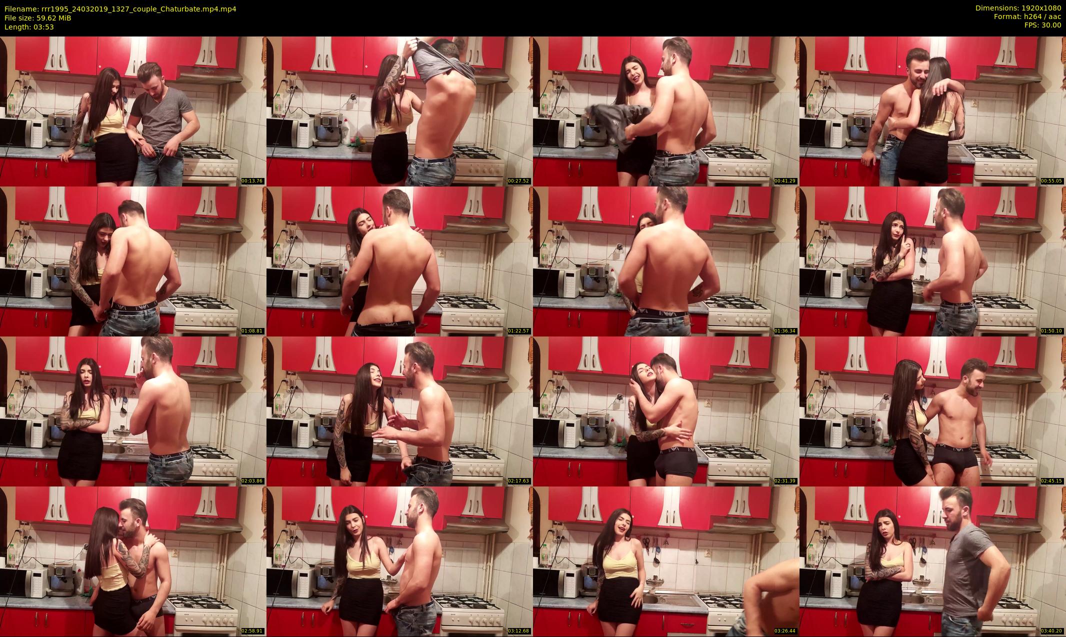 rrr1995 — 4 minute Chaturbate couple cam show recording, 1080p, Mar 24, 2019