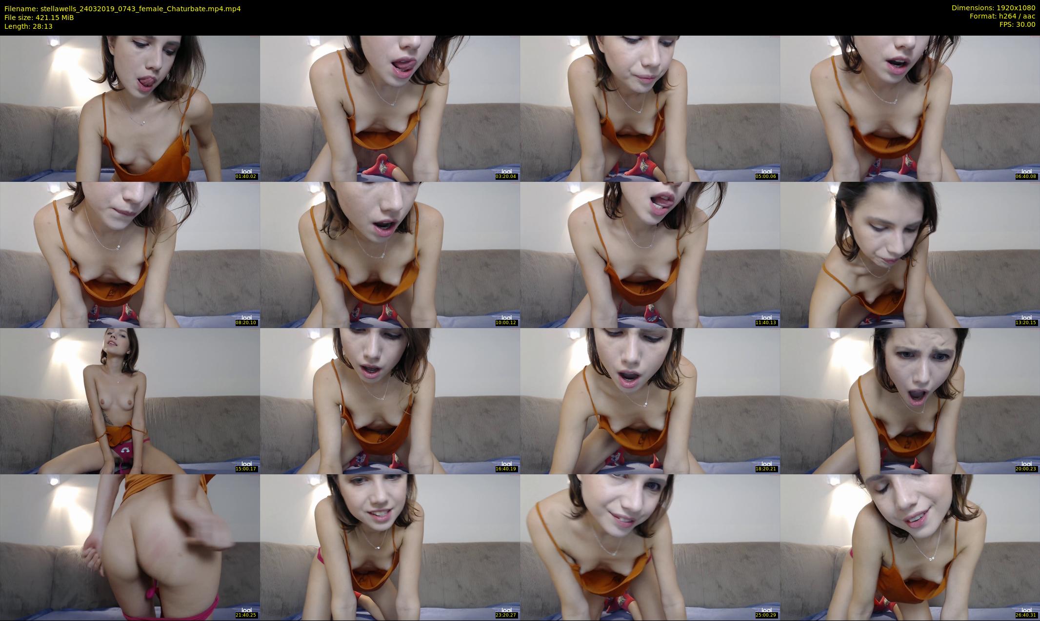 stellawells — 29 minute Chaturbate female cam show recording, 1080p, Mar 24, 2019