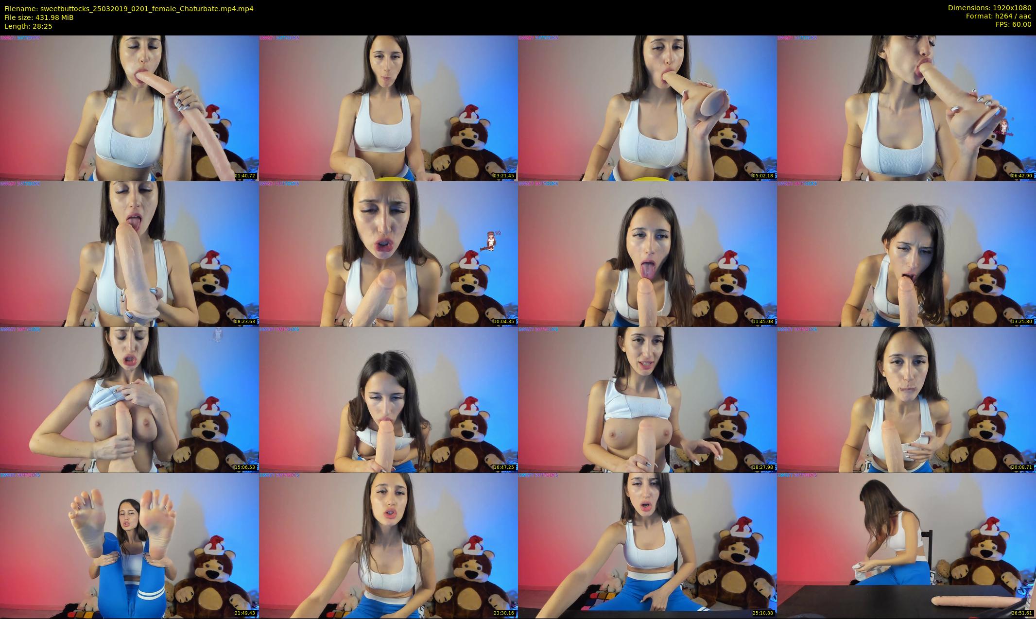 sweetbuttocks — 29 minute Chaturbate female cam show recording, 1080p, Mar 25, 2019
