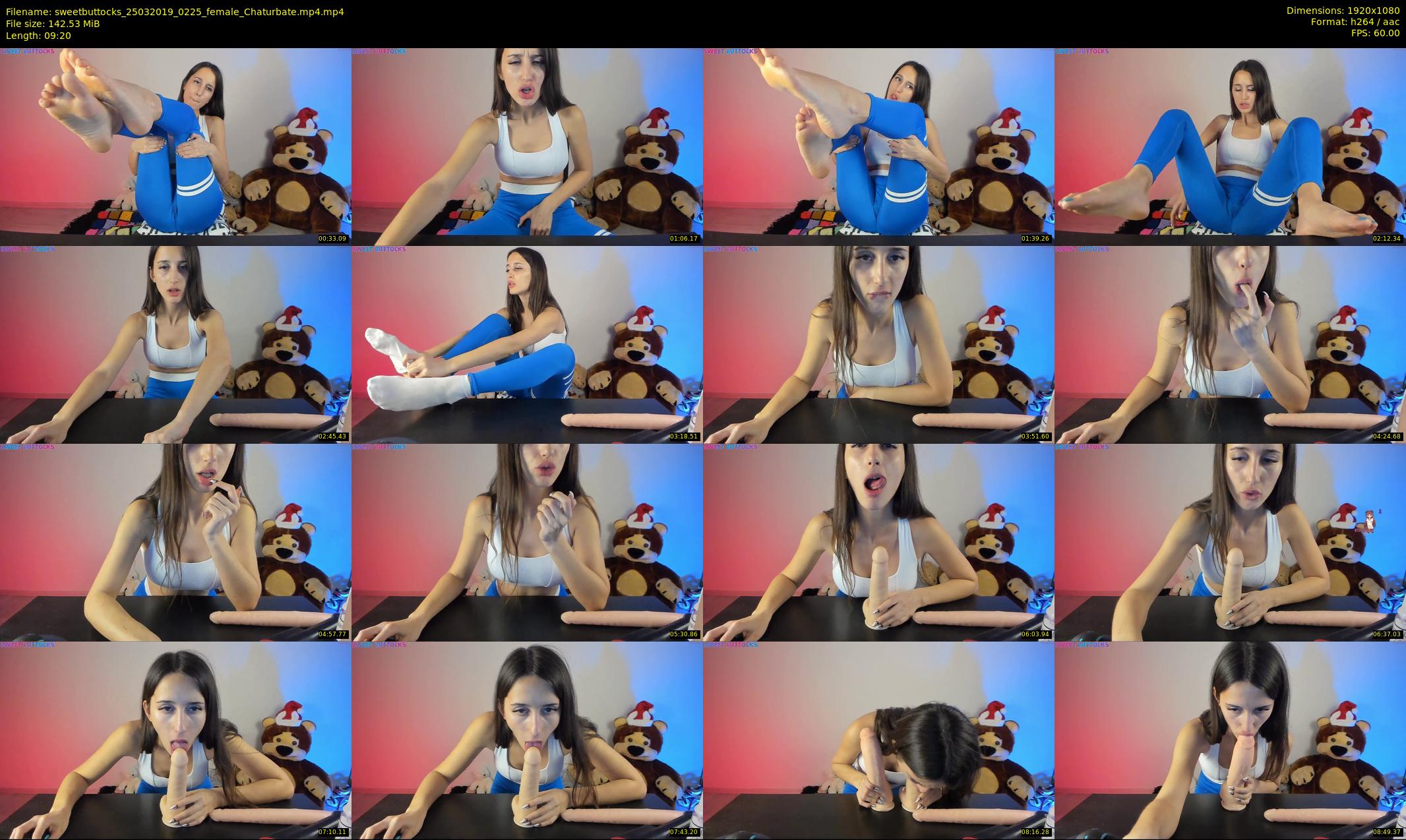 sweetbuttocks — 10 minute Chaturbate female cam show recording, 1080p, Mar 25, 2019