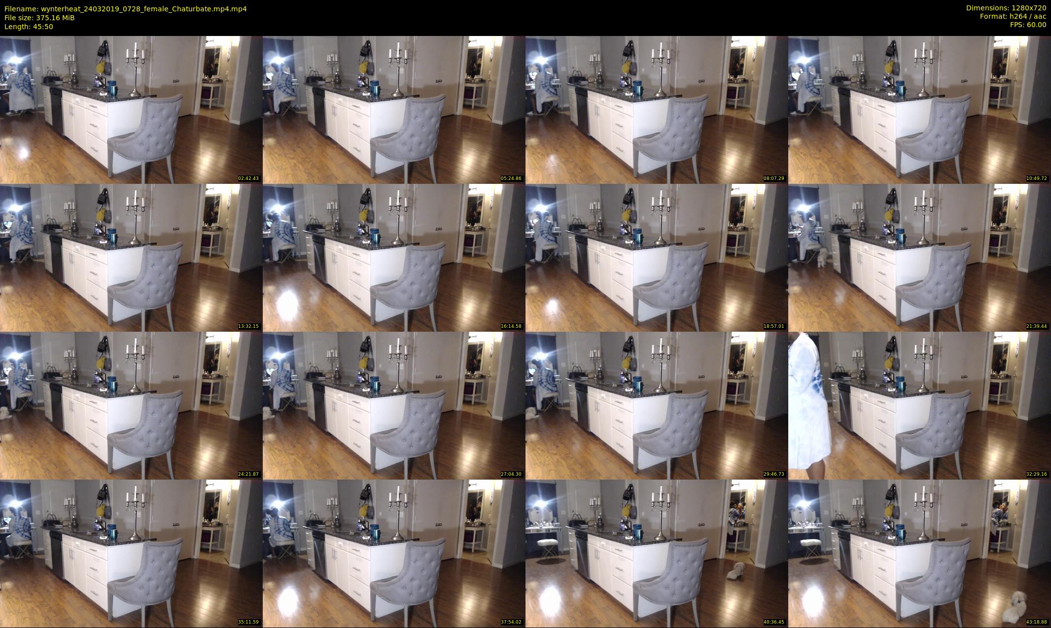 wynterheat — 46 minute Chaturbate female cam show recording, 720p, Mar 24, 2019