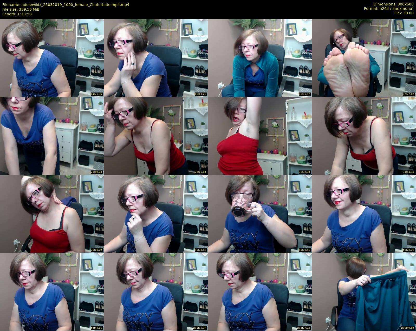 adelewildx — 74 minute Chaturbate female cam show recording, 480p, Mar 25, 2019