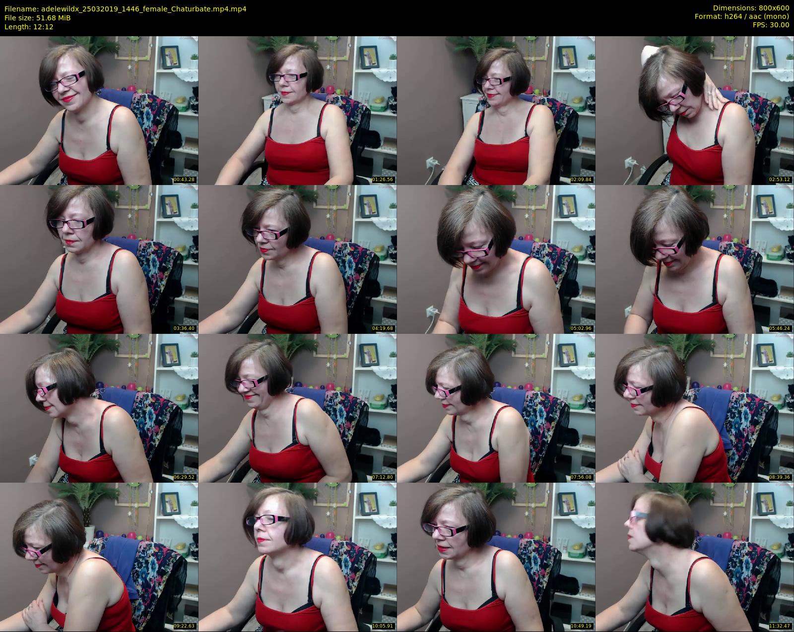 adelewildx — 13 minute Chaturbate female cam show recording, 480p, Mar 25, 2019