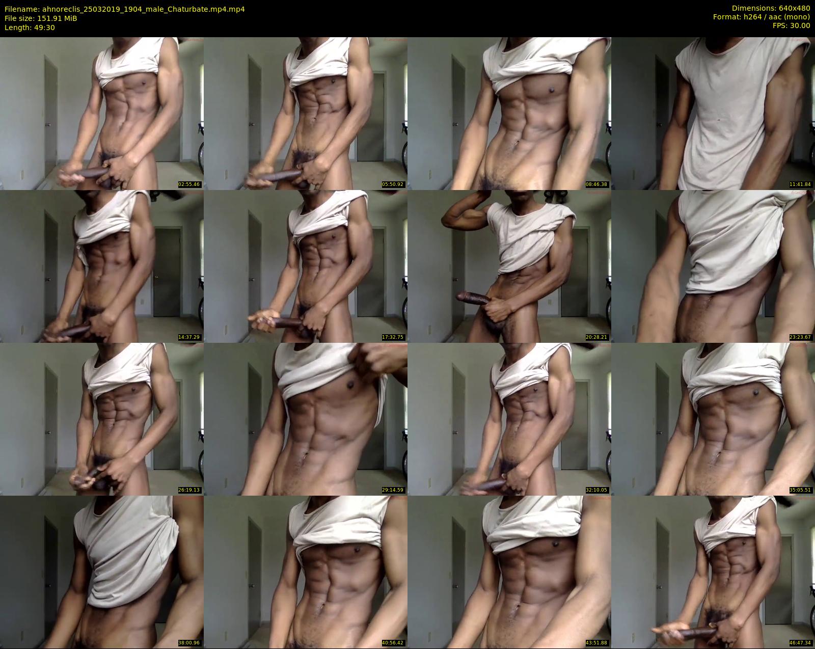 ahnoreclis — 50 minute Chaturbate male cam show recording, 480p, Mar 25, 2019