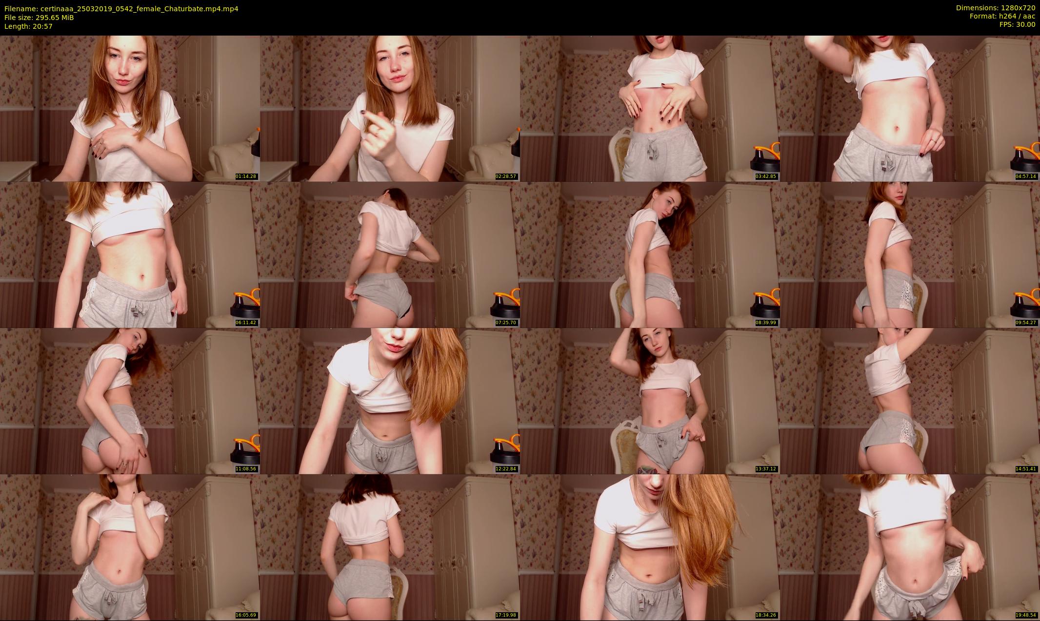 certinaaa — 21 minute Chaturbate female cam show recording, 720p, Mar 25, 2019