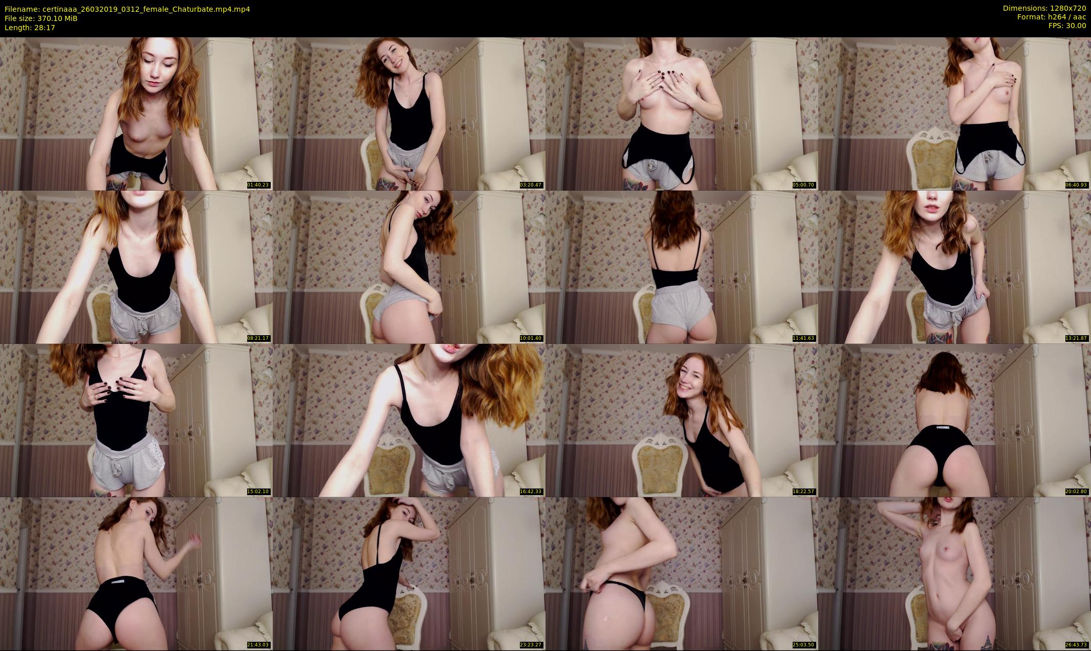 certinaaa — 29 minute Chaturbate female cam show recording, 720p, Mar 26, 2019