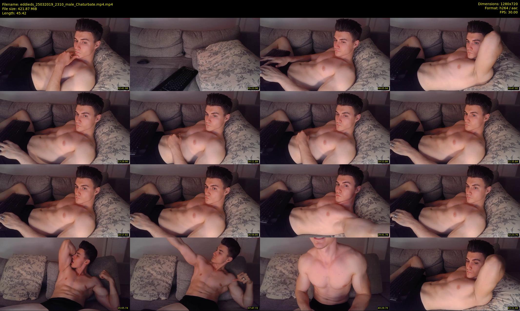 eddieds — 46 minute Chaturbate male cam show recording, 720p, Mar 25, 2019