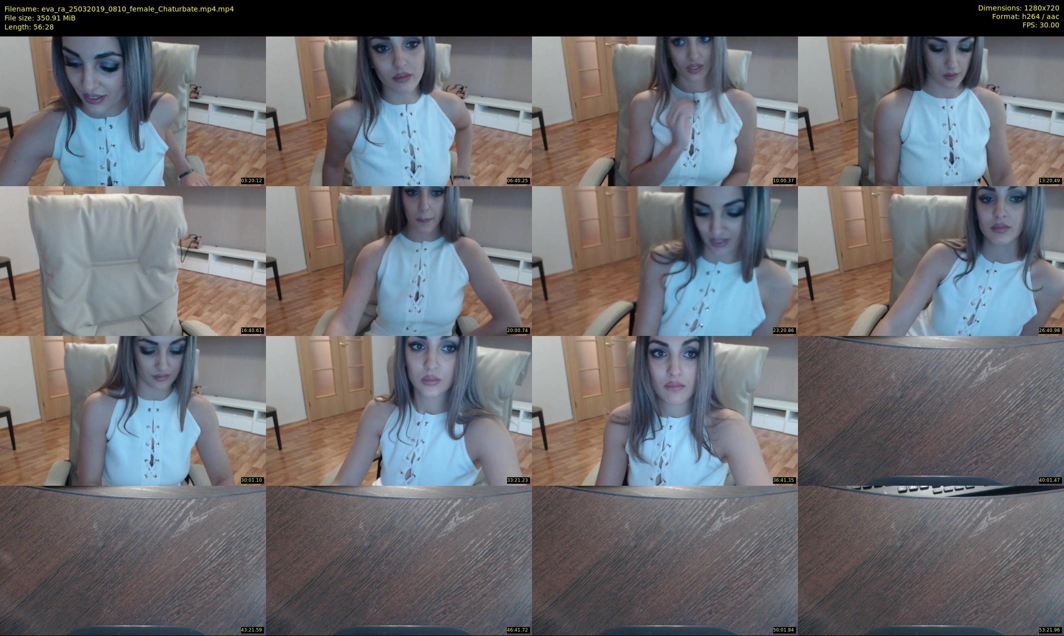 eva_ra — 57 minute Chaturbate female cam show recording, 720p, Mar 25, 2019