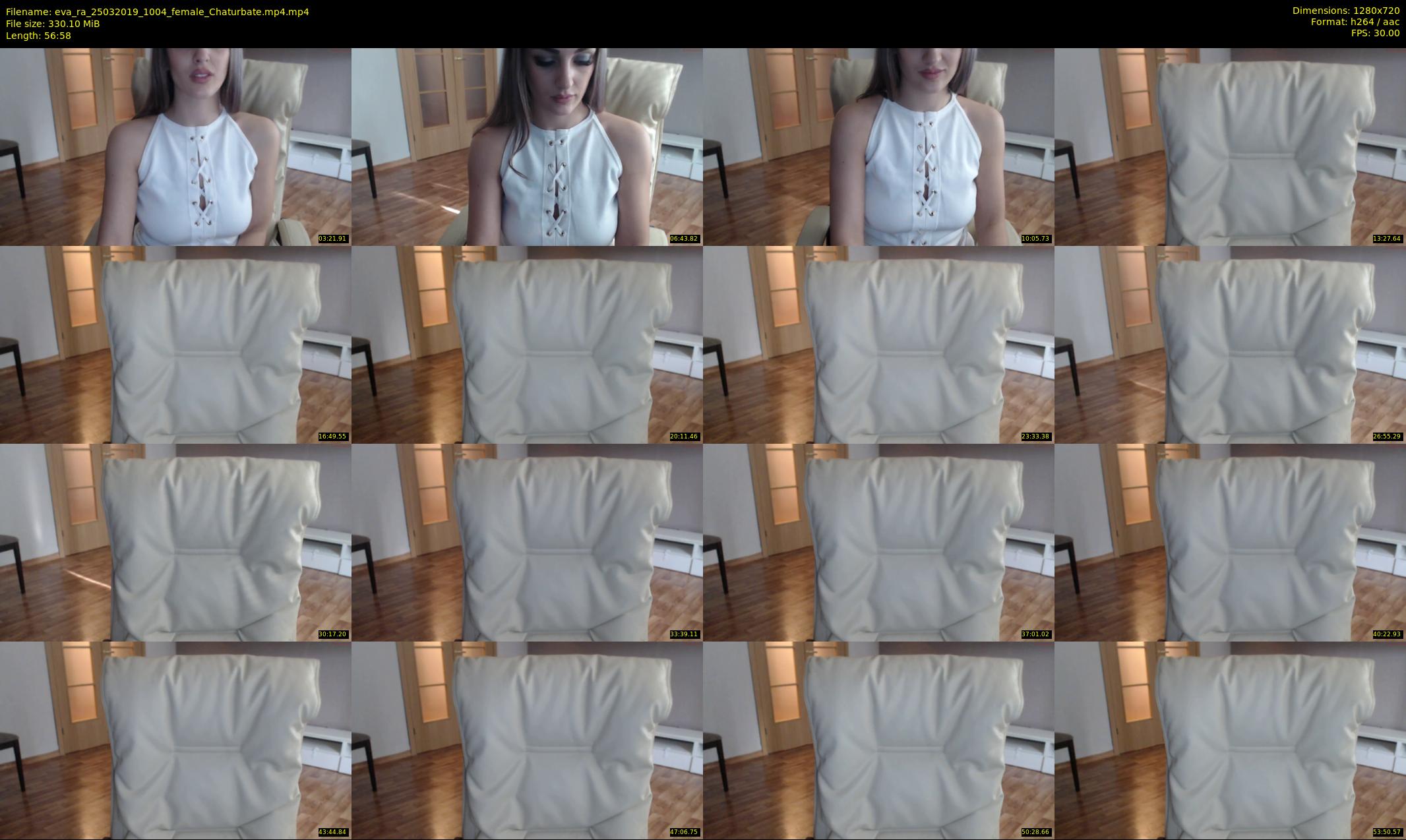 eva_ra — 57 minute Chaturbate female cam show recording, 720p, Mar 25, 2019