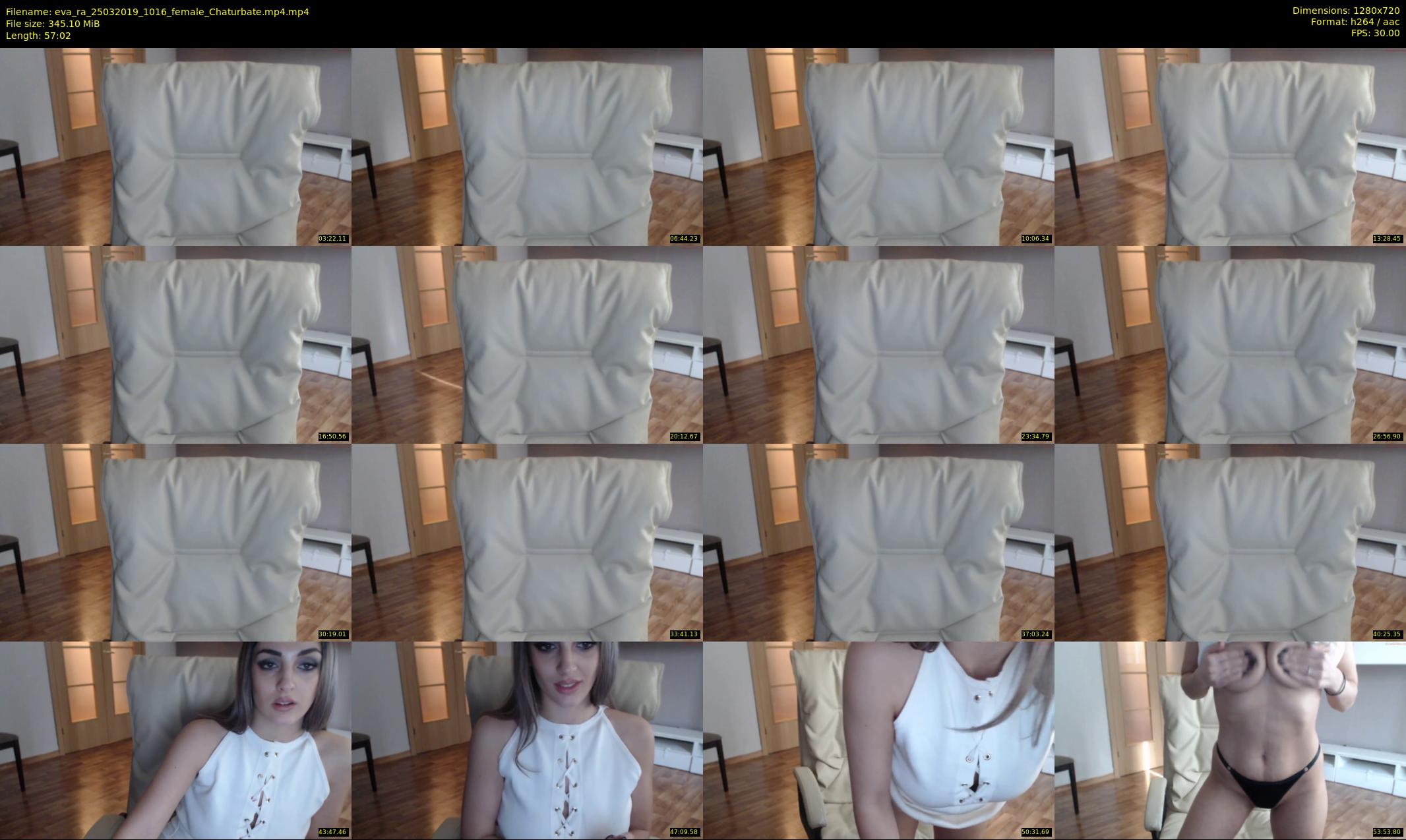 eva_ra — 58 minute Chaturbate female cam show recording, 720p, Mar 25, 2019
