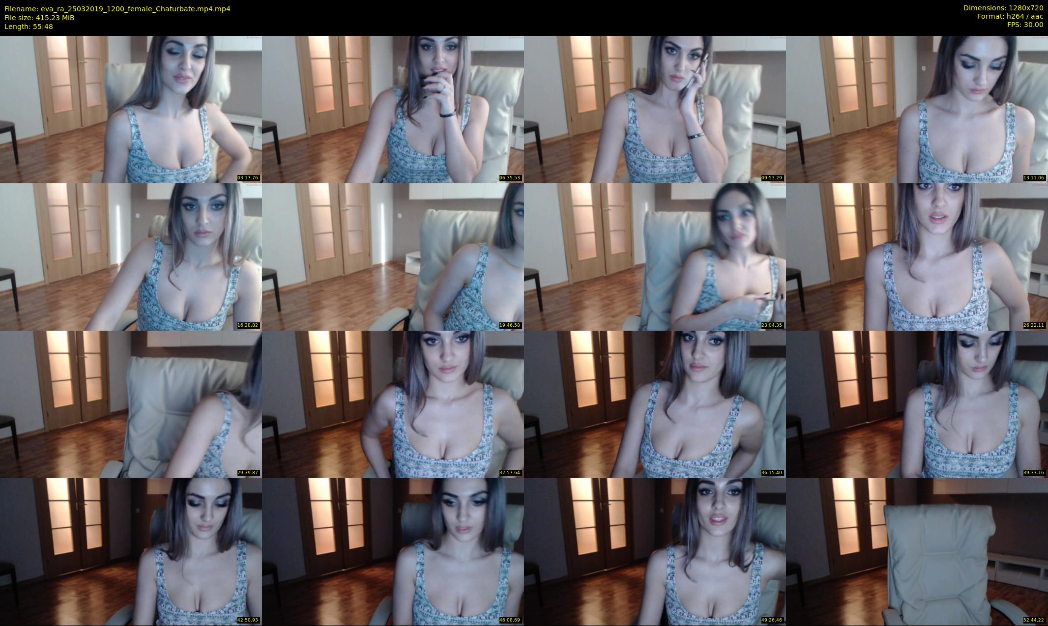 eva_ra — 56 minute Chaturbate female cam show recording, 720p, Mar 25, 2019