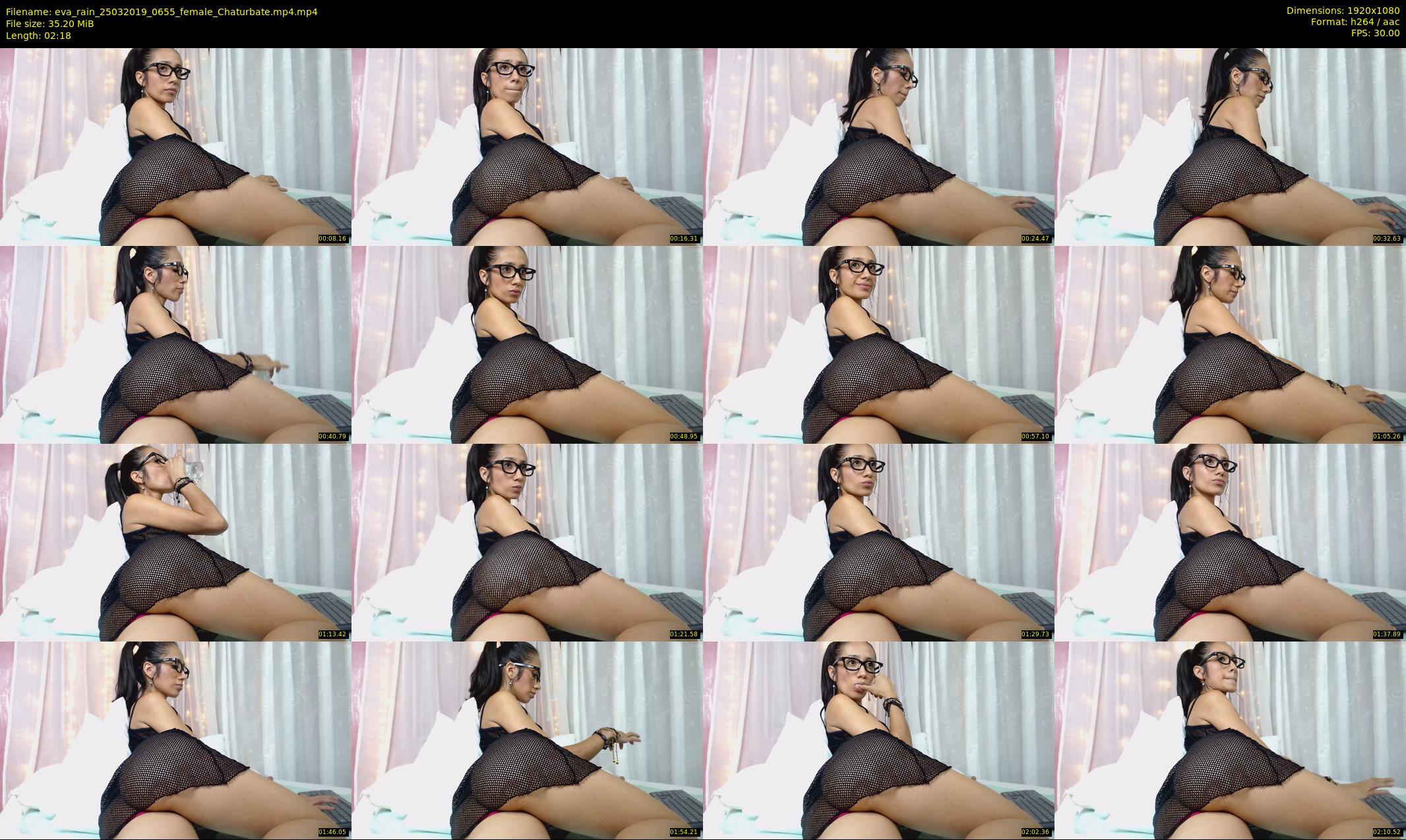 eva_rain — 3 minute Chaturbate female cam show recording, 1080p, Mar 25, 2019