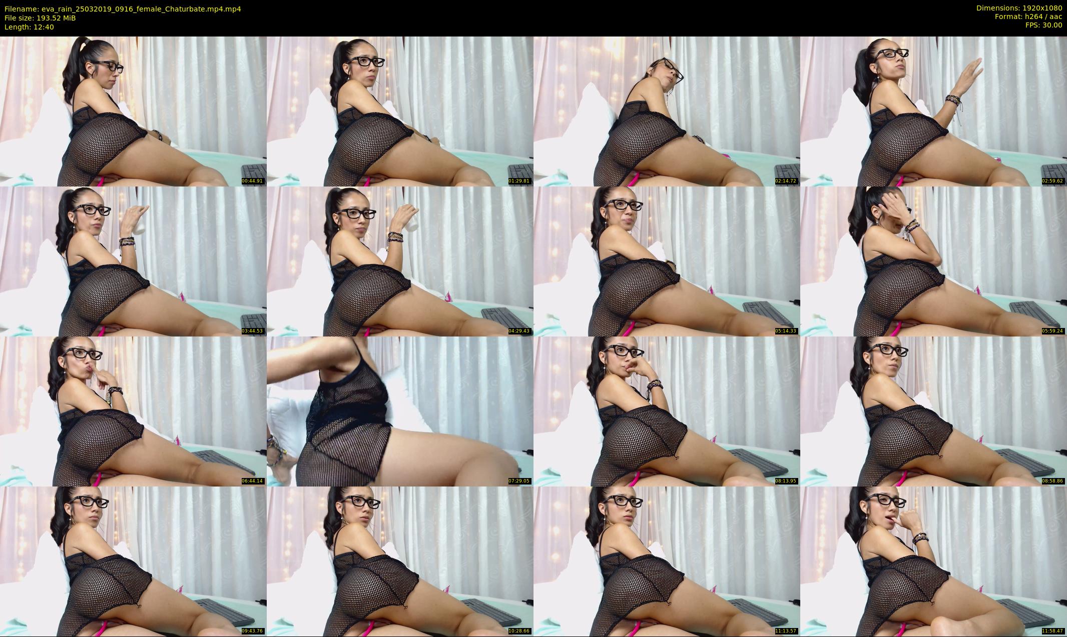 eva_rain — 13 minute Chaturbate female cam show recording, 1080p, Mar 25, 2019