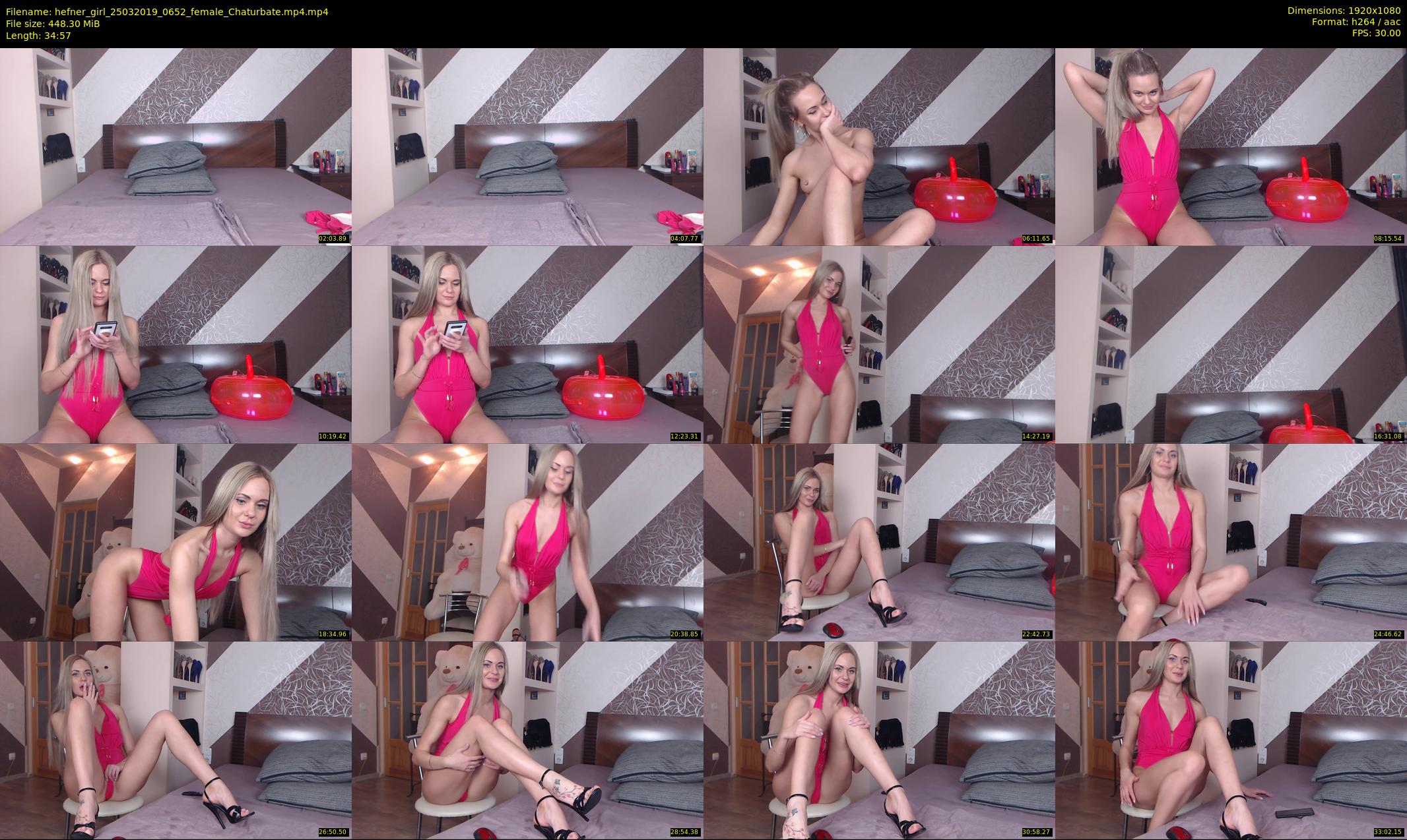 hefner_girl — 35 minute Chaturbate female cam show recording, 1080p, Mar 25, 2019