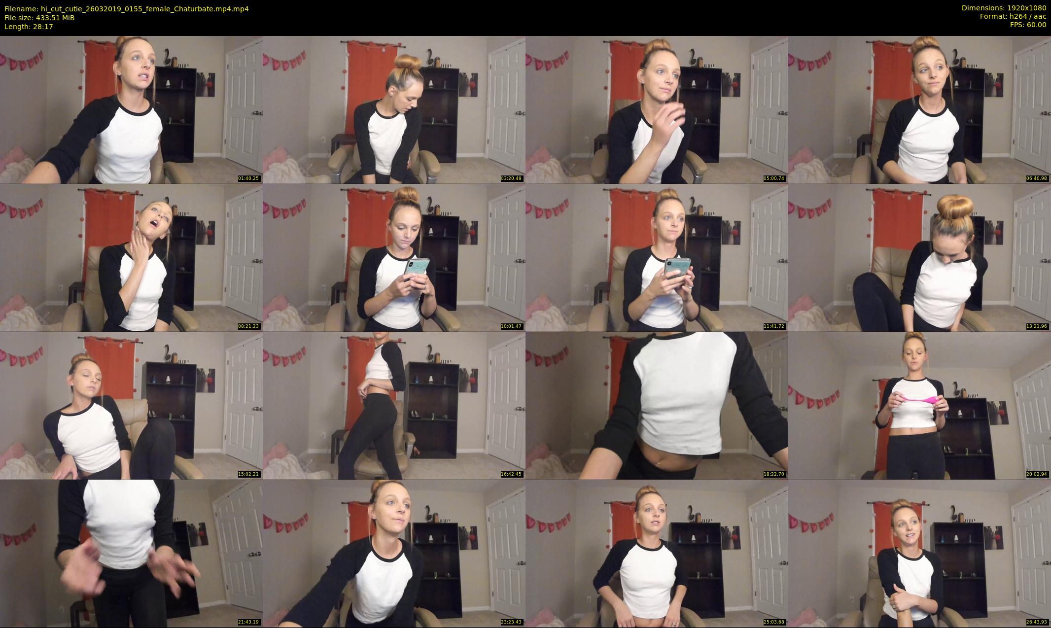 hi_cut_cutie — 29 minute Chaturbate female cam show recording, 1080p, Mar 26, 2019