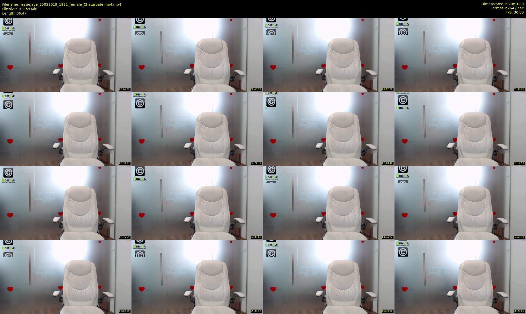 jessiejaye — 7 minute Chaturbate female cam show recording, 1080p, Mar 25, 2019