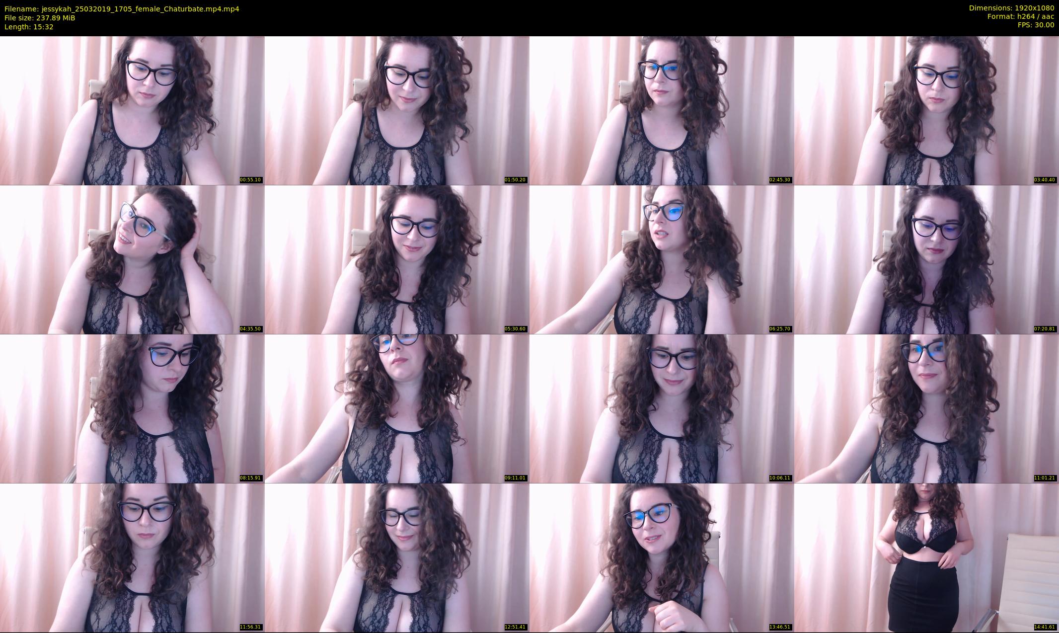 jessykah — 16 minute Chaturbate female cam show recording, 1080p, Mar 25, 2019