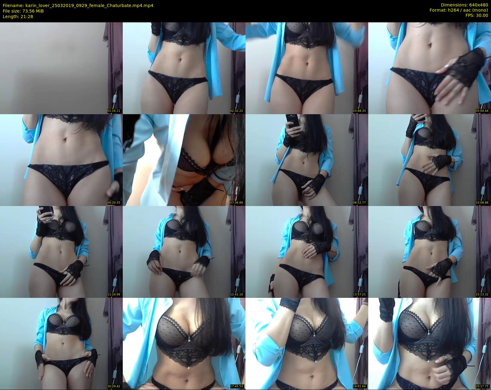 karin_lover — 22 minute Chaturbate female cam show recording, 480p, Mar 25, 2019