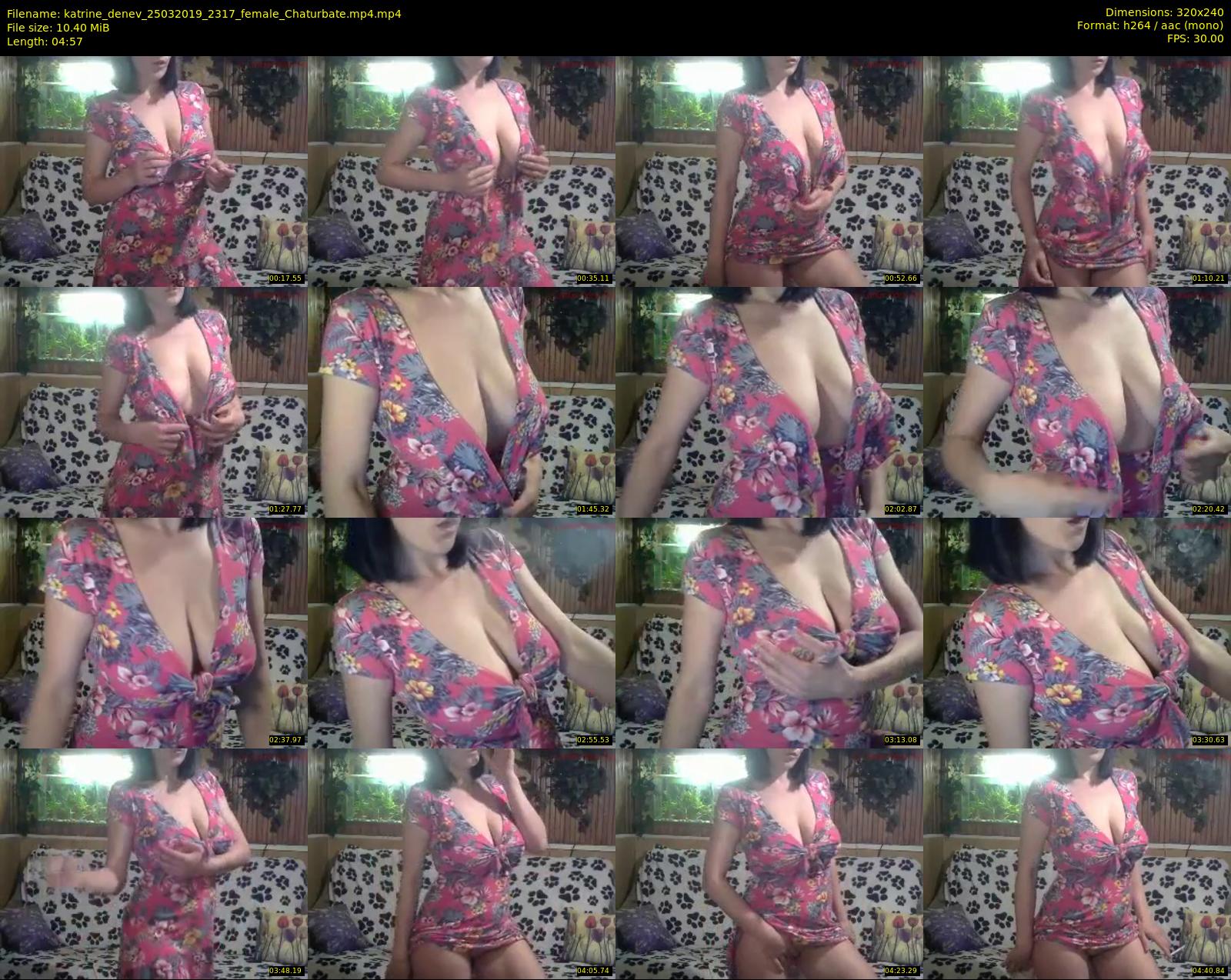 katrine_denev — 5 minute Chaturbate female cam show recording, SD, Mar 25, 2019