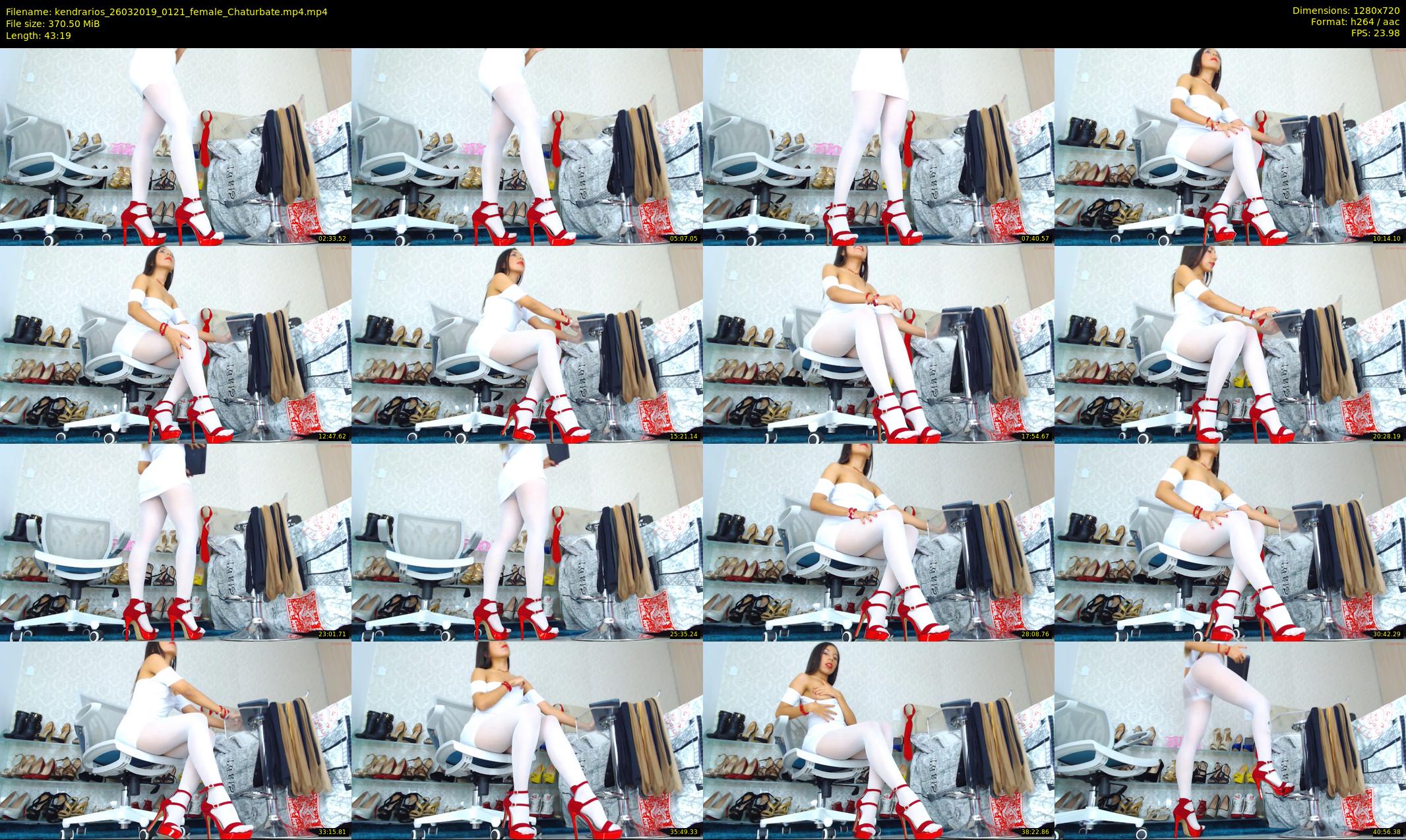 kendrarios — 44 minute Chaturbate female cam show recording, 720p, Mar 26, 2019