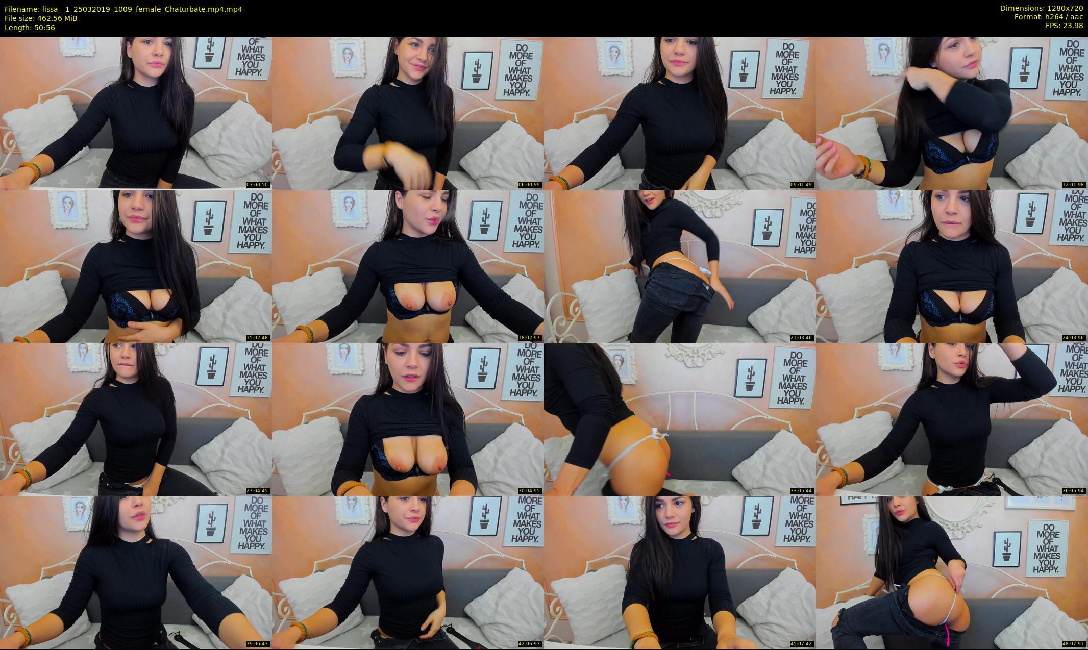 lissa__1 — 51 minute Chaturbate female cam show recording, 720p, Mar 25, 2019