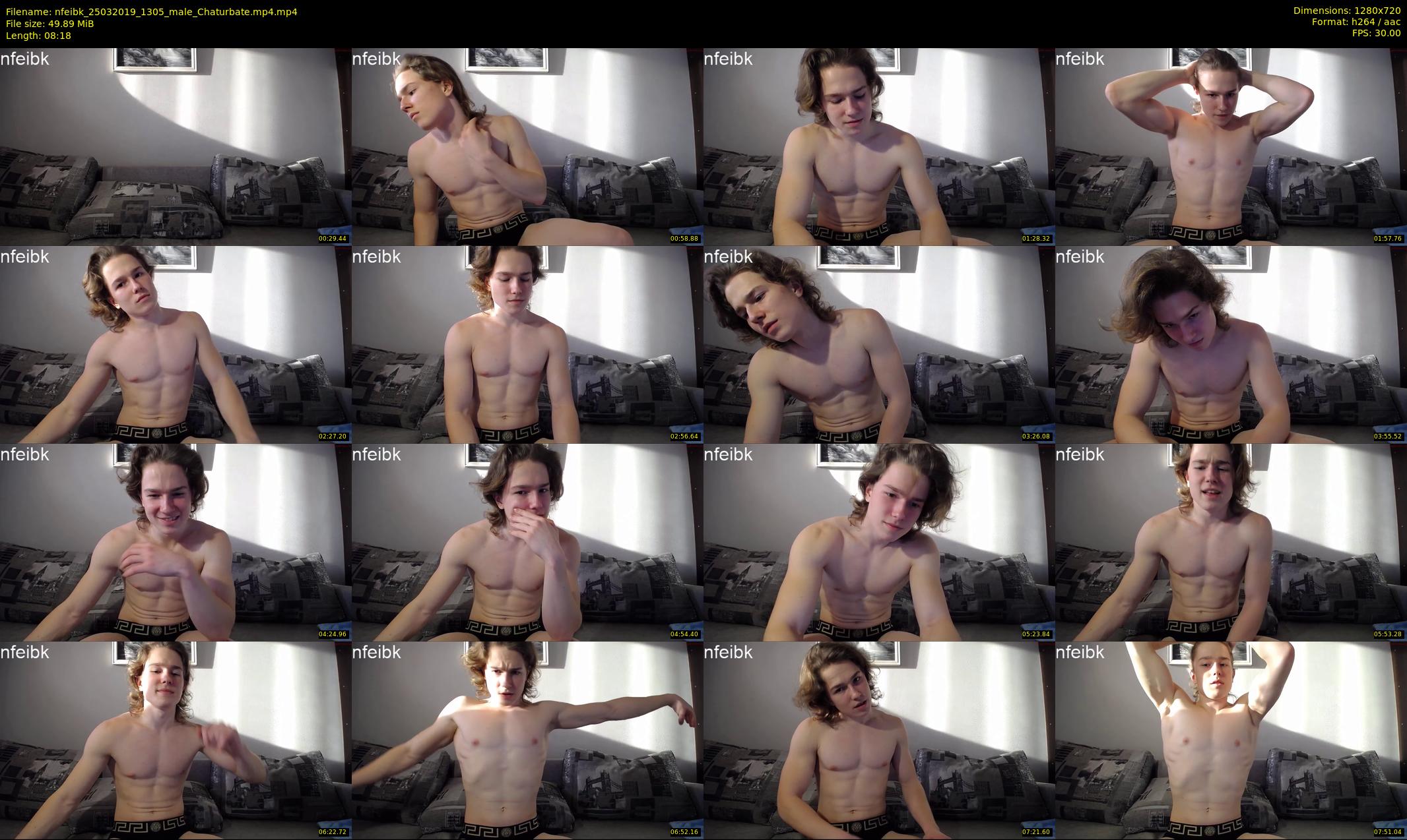 nfeibk — 9 minute Chaturbate male cam show recording, 720p, Mar 25, 2019