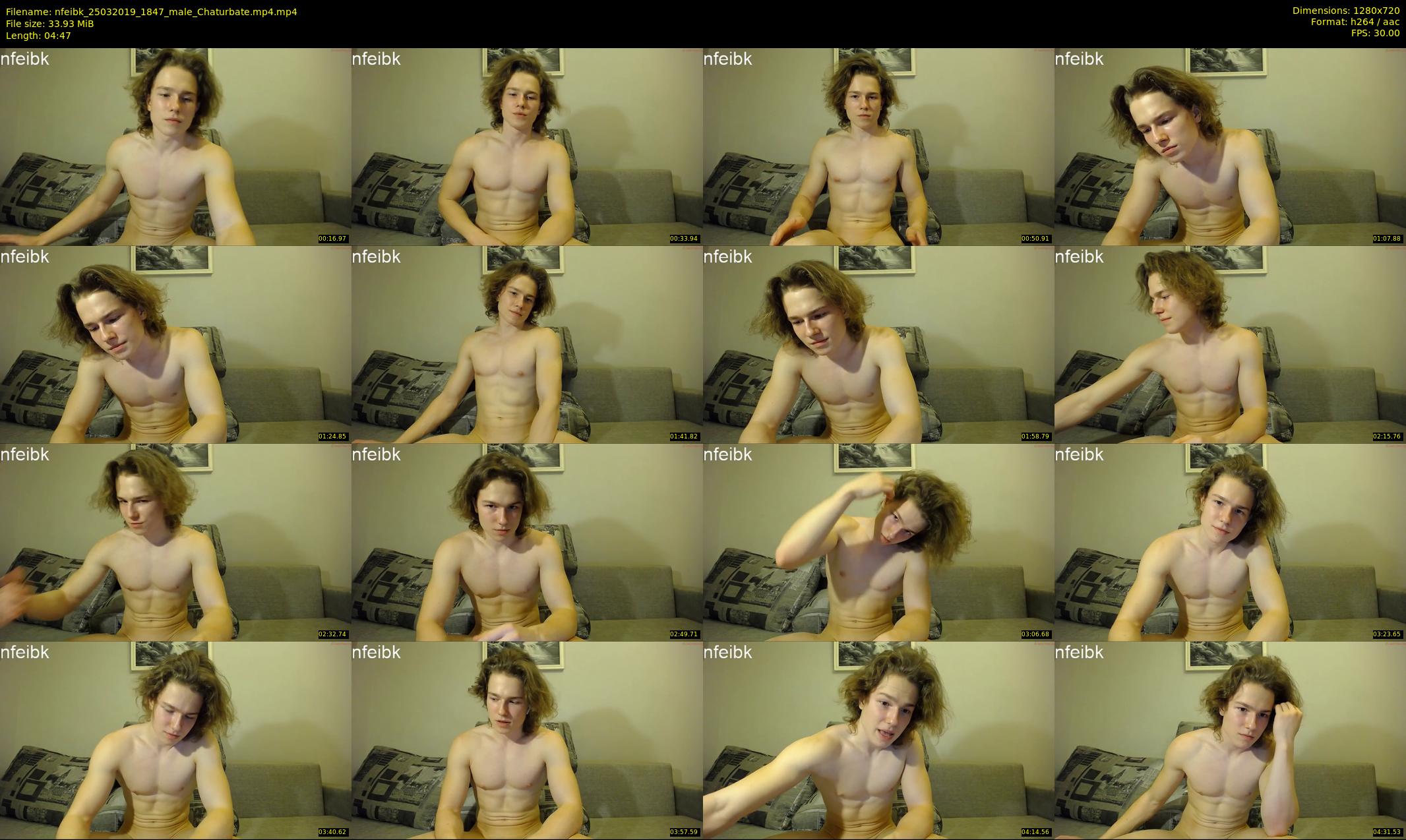 nfeibk — 5 minute Chaturbate male cam show recording, 720p, Mar 25, 2019