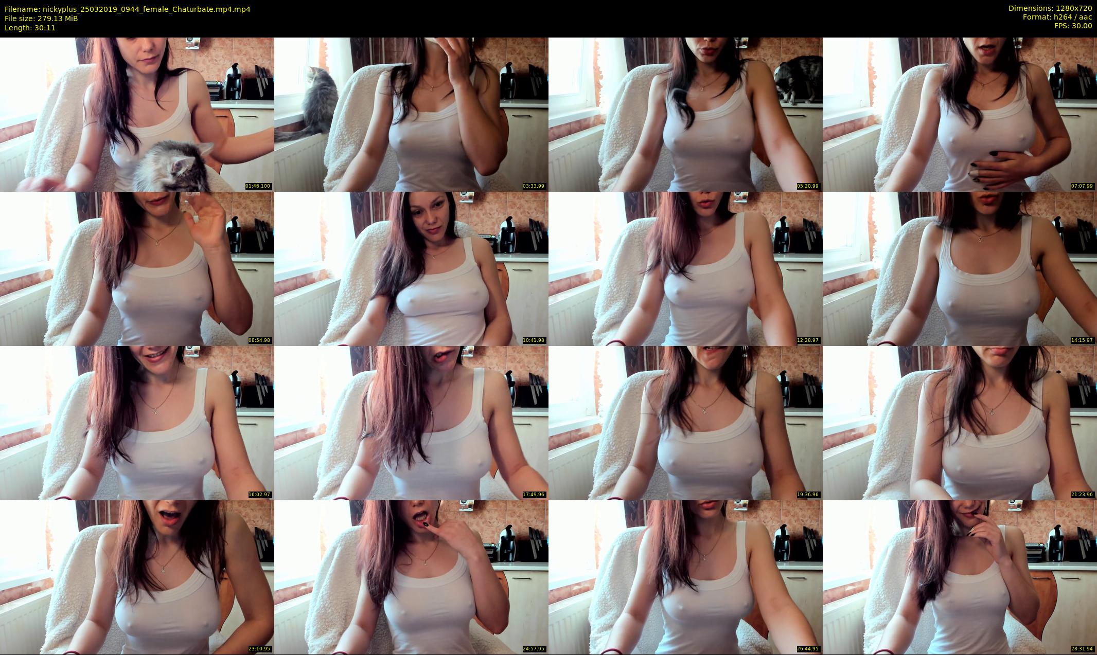 nickyplus — 31 minute Chaturbate couple cam show recording, 720p, Mar 25, 2019