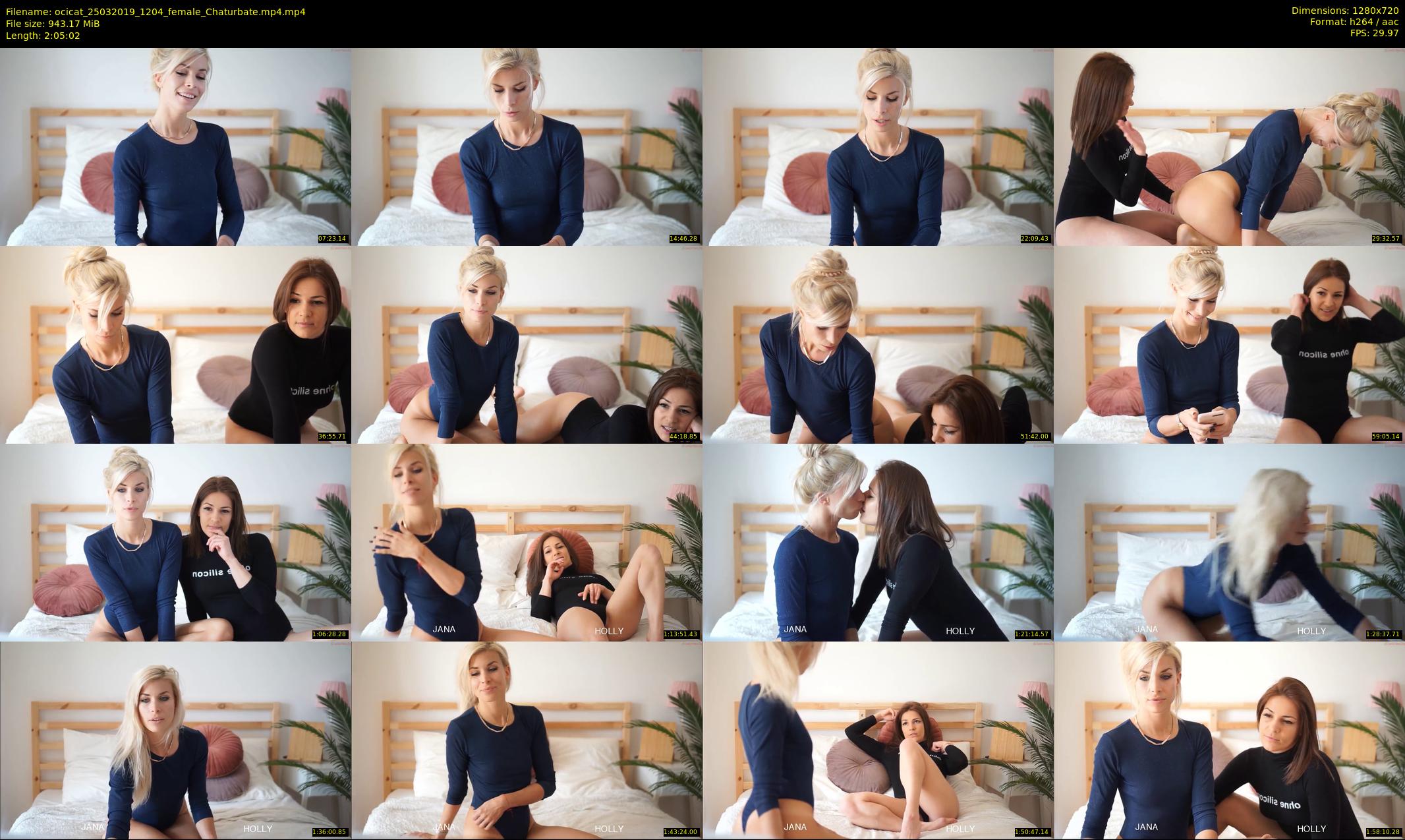 ocicat — 126 minute Chaturbate female cam show recording, 720p, Mar 25, 2019