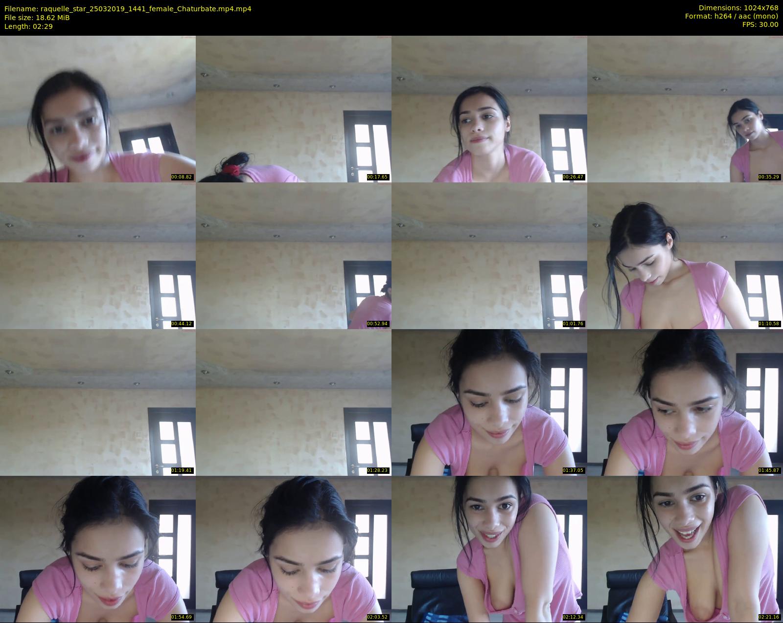 raquelle_star — 3 minute Chaturbate couple cam show recording, 720p, Mar 25, 2019