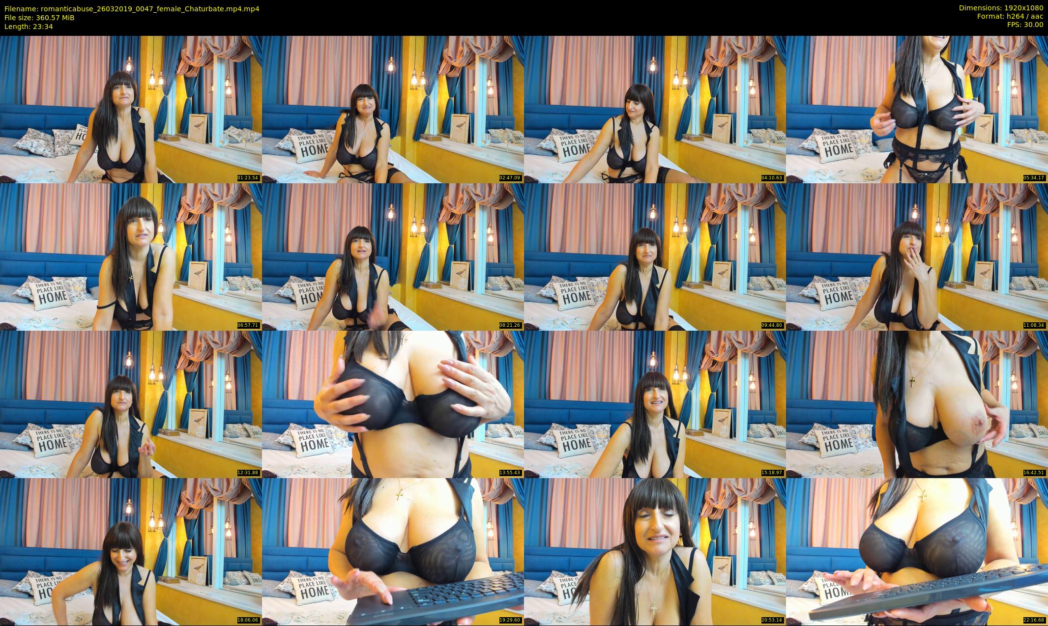 romanticabuse — 24 minute Chaturbate female cam show recording, 1080p, Mar 26, 2019