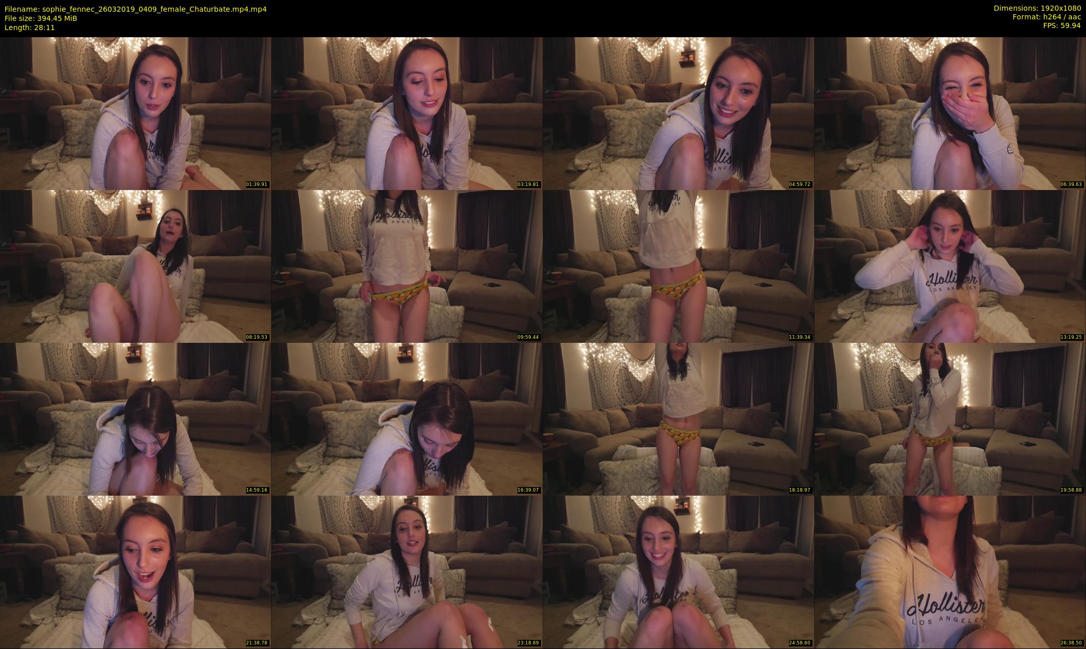 sophie_fennec — 29 minute Chaturbate female cam show recording, 1080p, Mar 26, 2019