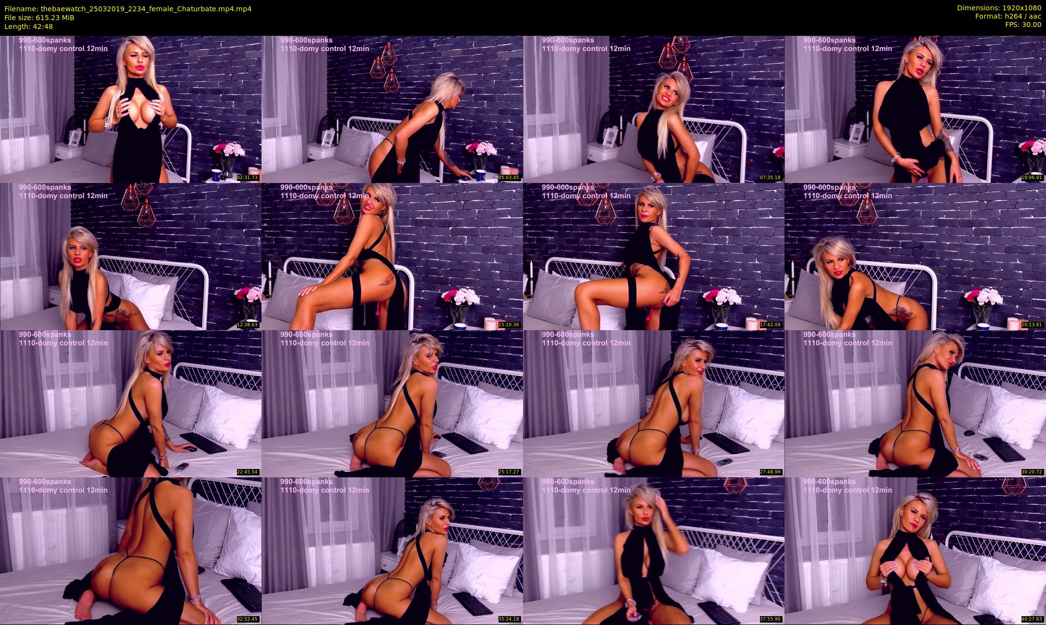 thebaewatch — 43 minute Chaturbate female cam show recording, 1080p, Mar 25, 2019