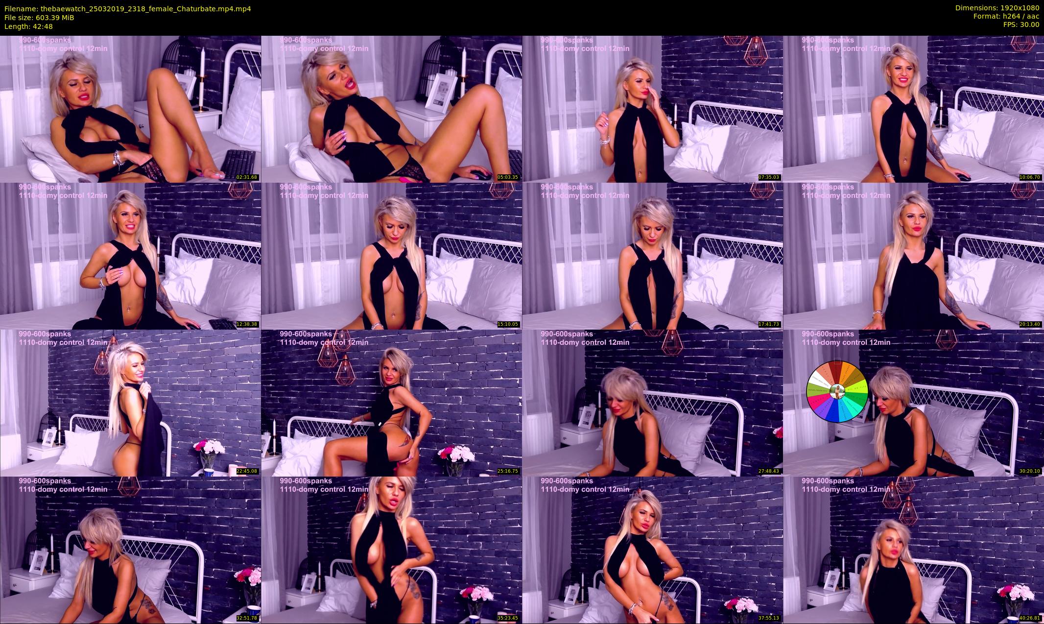 thebaewatch — 43 minute Chaturbate female cam show recording, 1080p, Mar 25, 2019