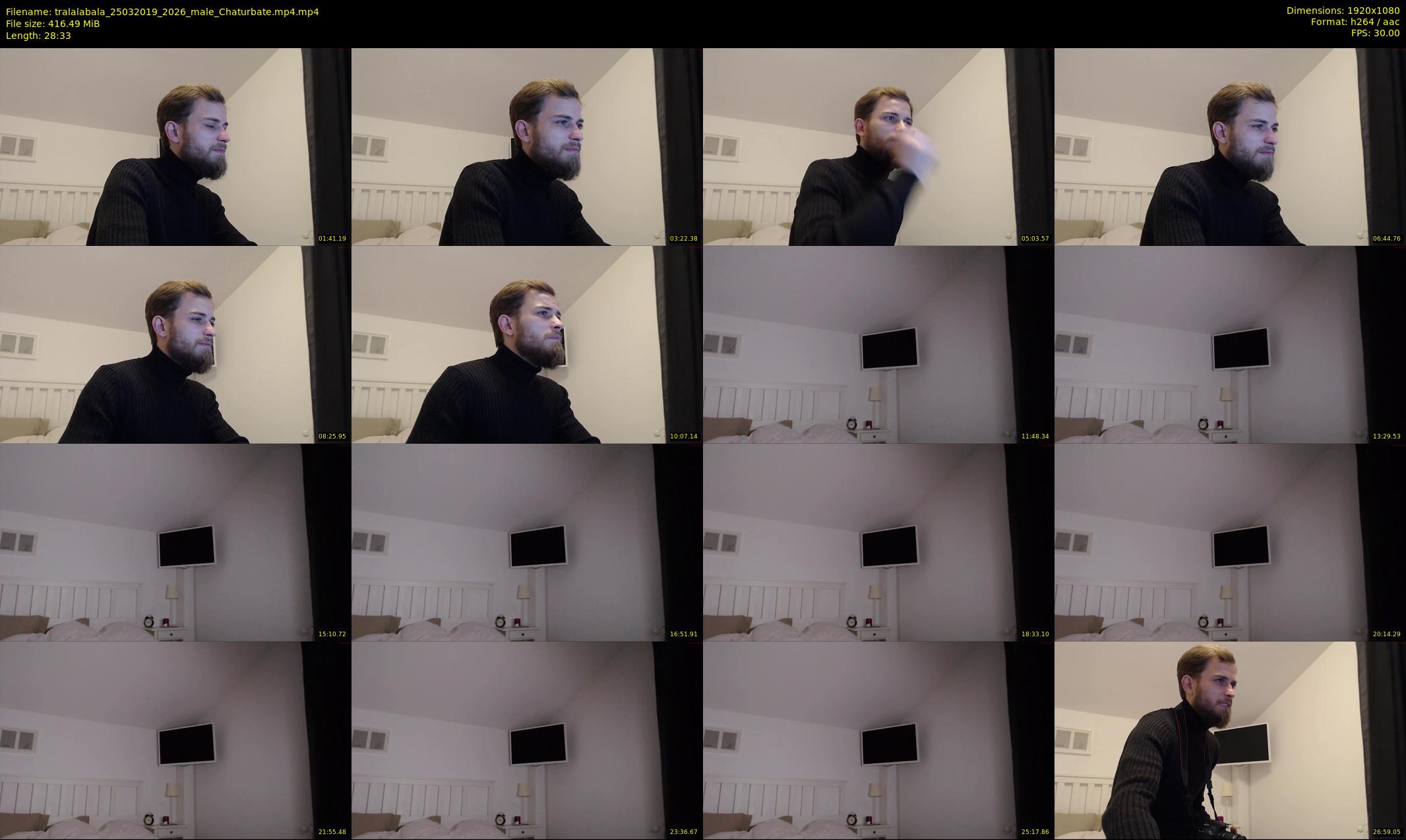 tralalabala — 29 minute Chaturbate male cam show recording, 1080p, Mar 25, 2019