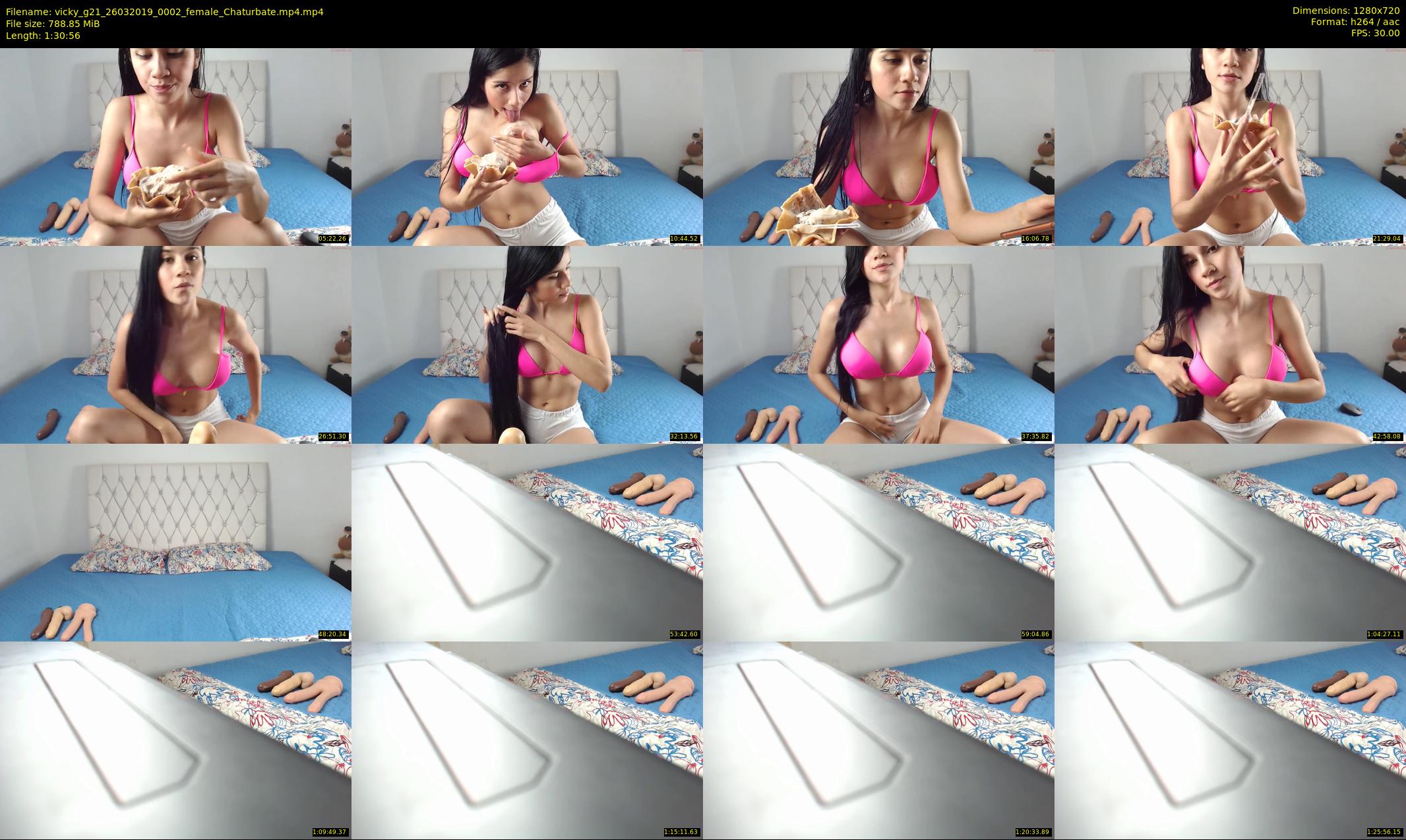 vicky_g21 — 91 minute Chaturbate female cam show recording, 720p, Mar 26, 2019