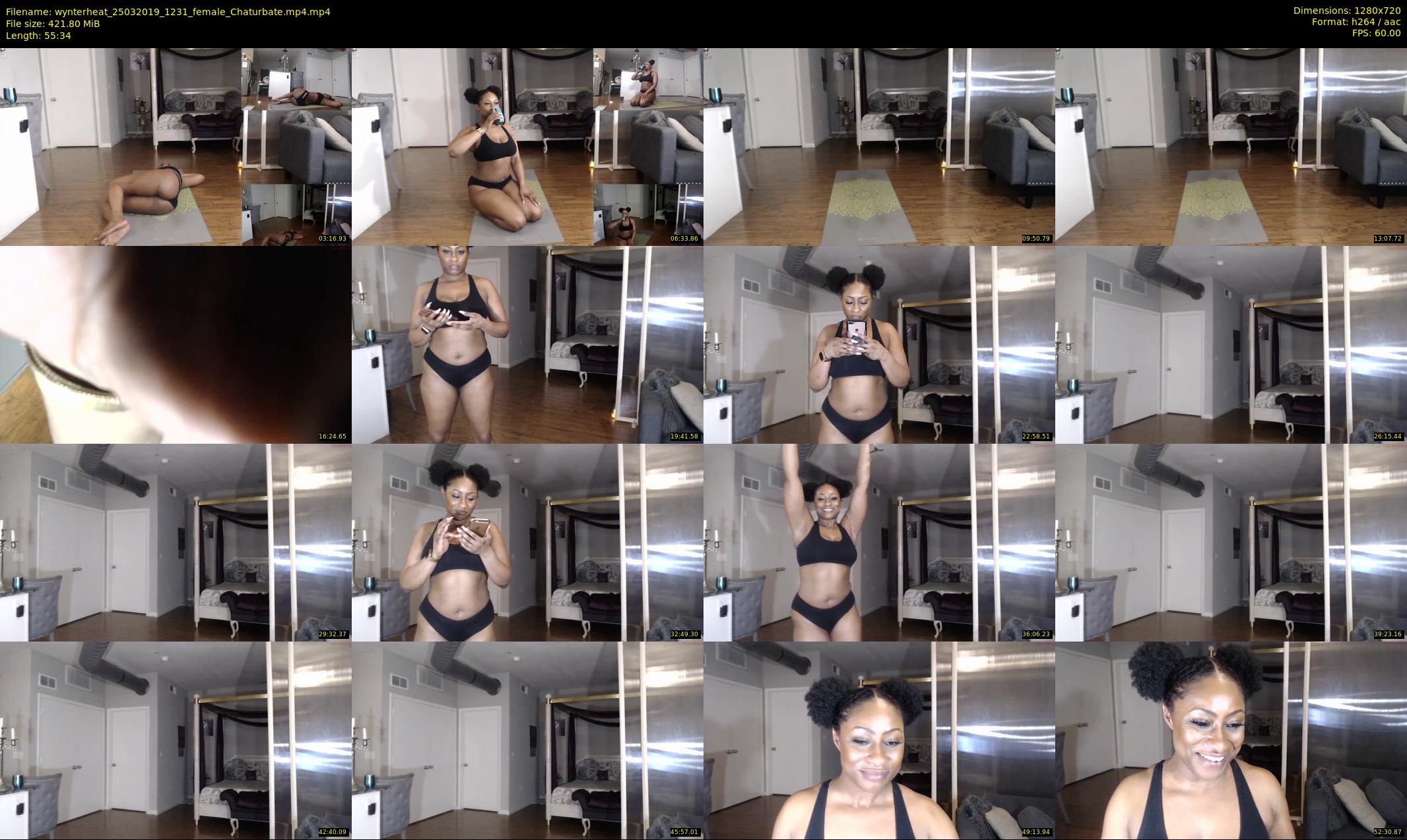 wynterheat — 56 minute Chaturbate female cam show recording, 720p, Mar 25, 2019