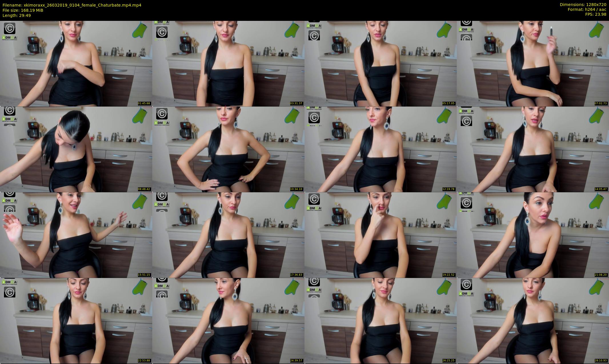 xkimoraxx — 30 minute Chaturbate female cam show recording, 720p, Mar 26, 2019